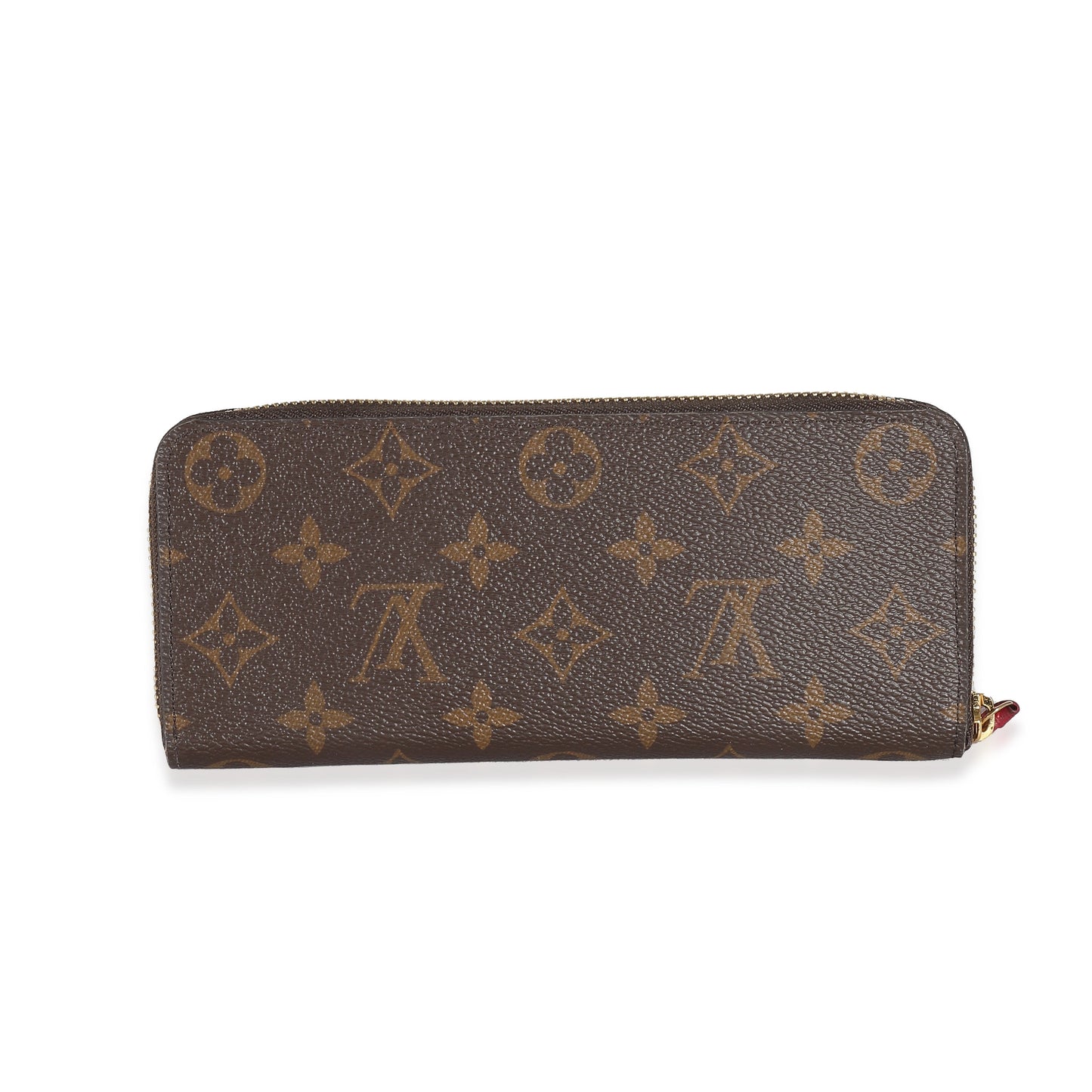 Louis Vuitton Louis Vuitton Fuchsia Monogram Canvas Clemence Wallet