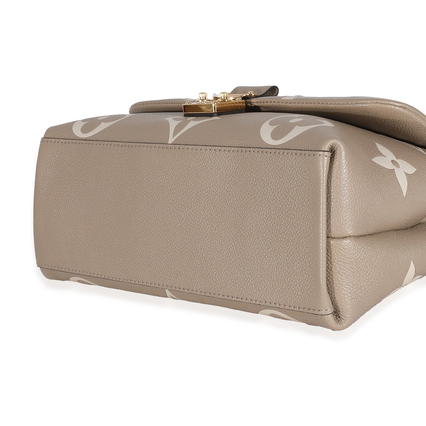 Louis Vuitton Louis Vuitton Dove Gray Crème Beige Empreinte Madeleine MM