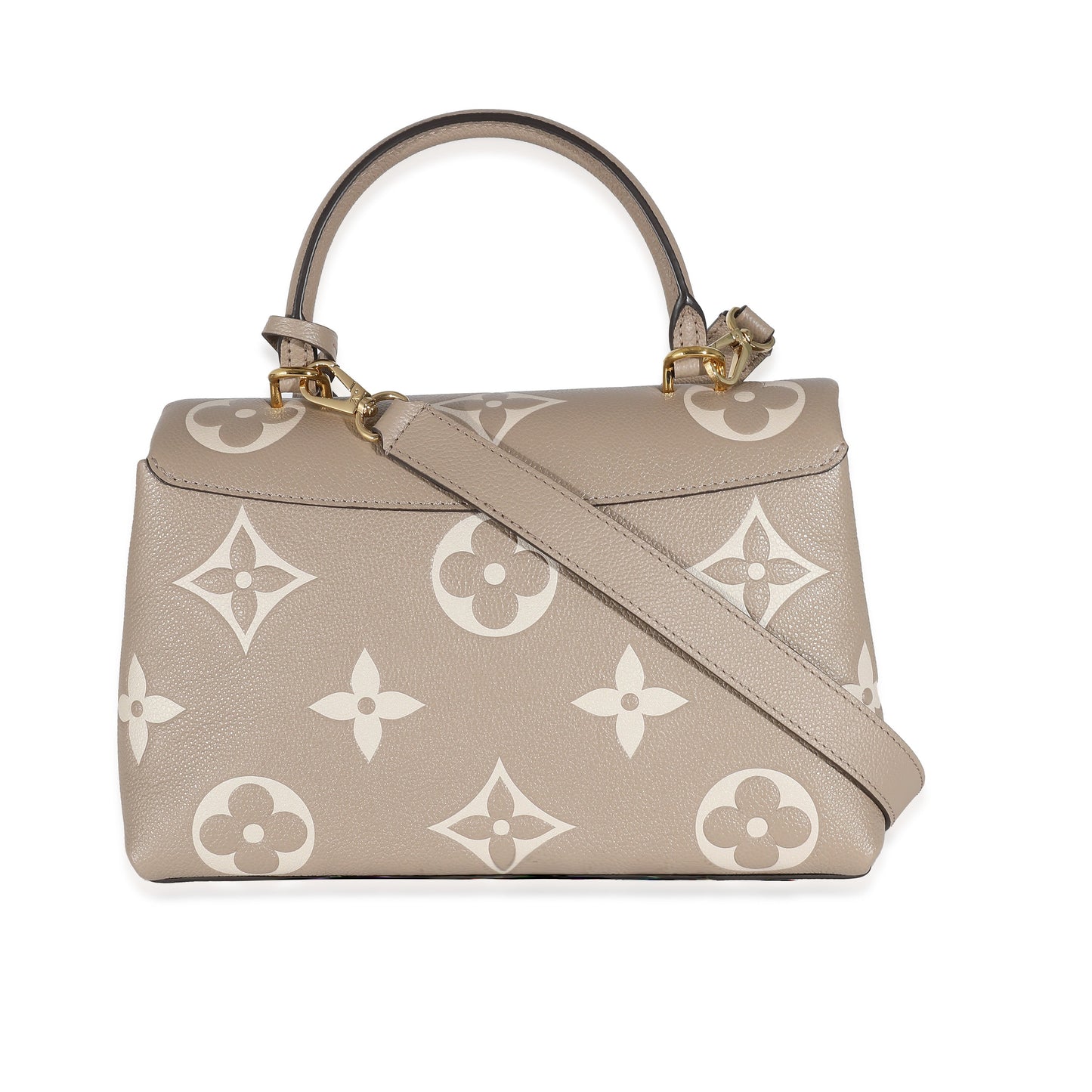 Louis Vuitton Louis Vuitton Dove Gray Crème Beige Empreinte Madeleine MM