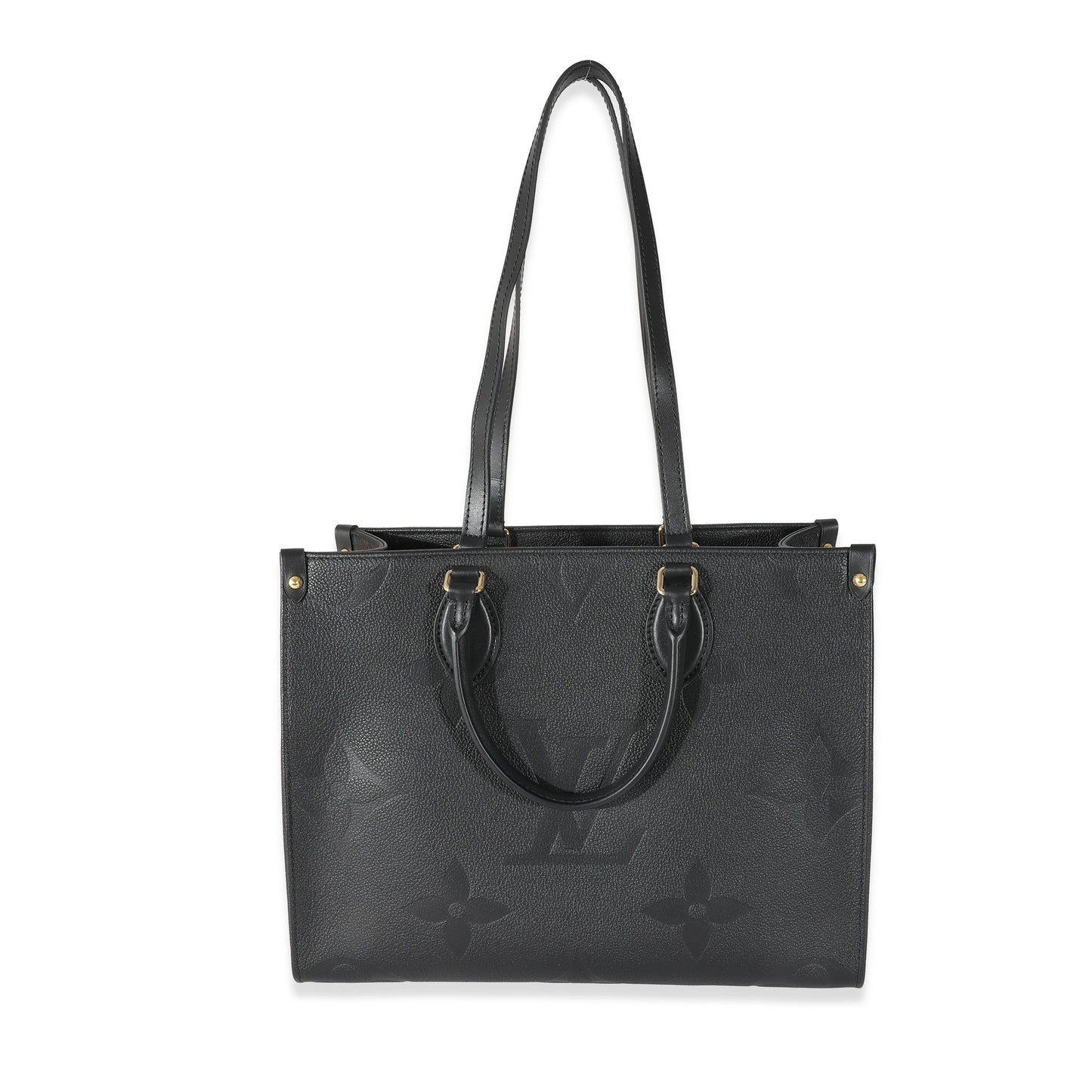 Louis Vuitton Louis Vuitton Black Monogram Giant Empreinte Onthego MM