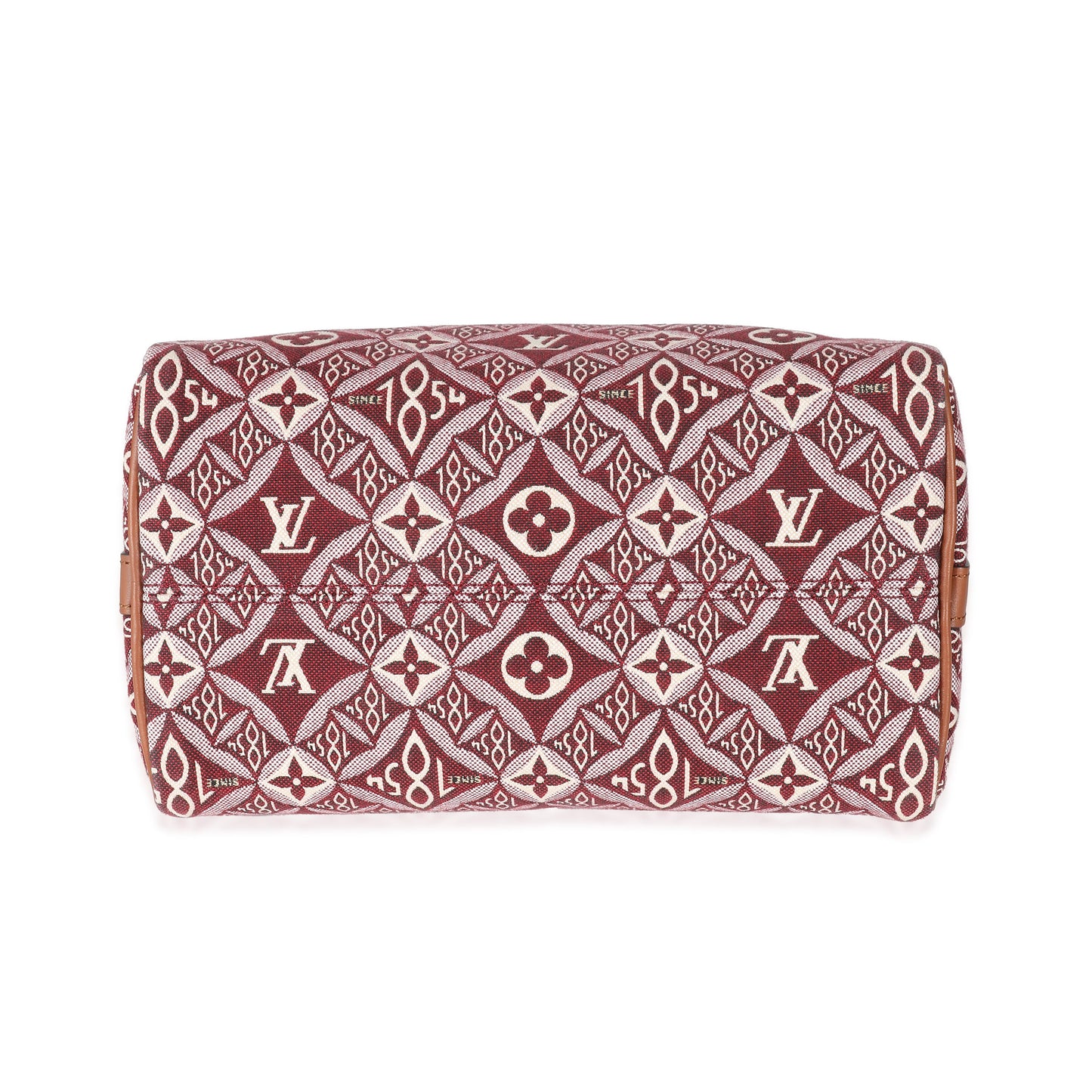 Louis Vuitton Louis Vuitton Bordeaux Jacquard Monogram Since 1854 Speedy Bandoulière 25