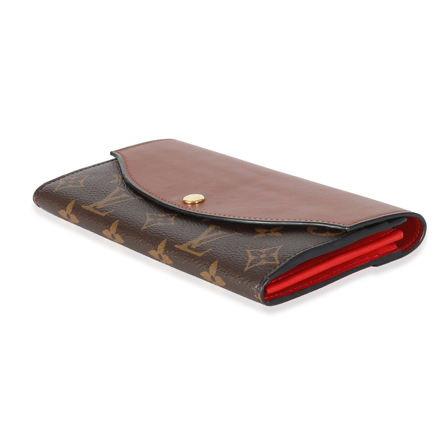 Louis Vuitton Louis Vuitton Marron Monogram Canvas Sarah Tuileries Wallet
