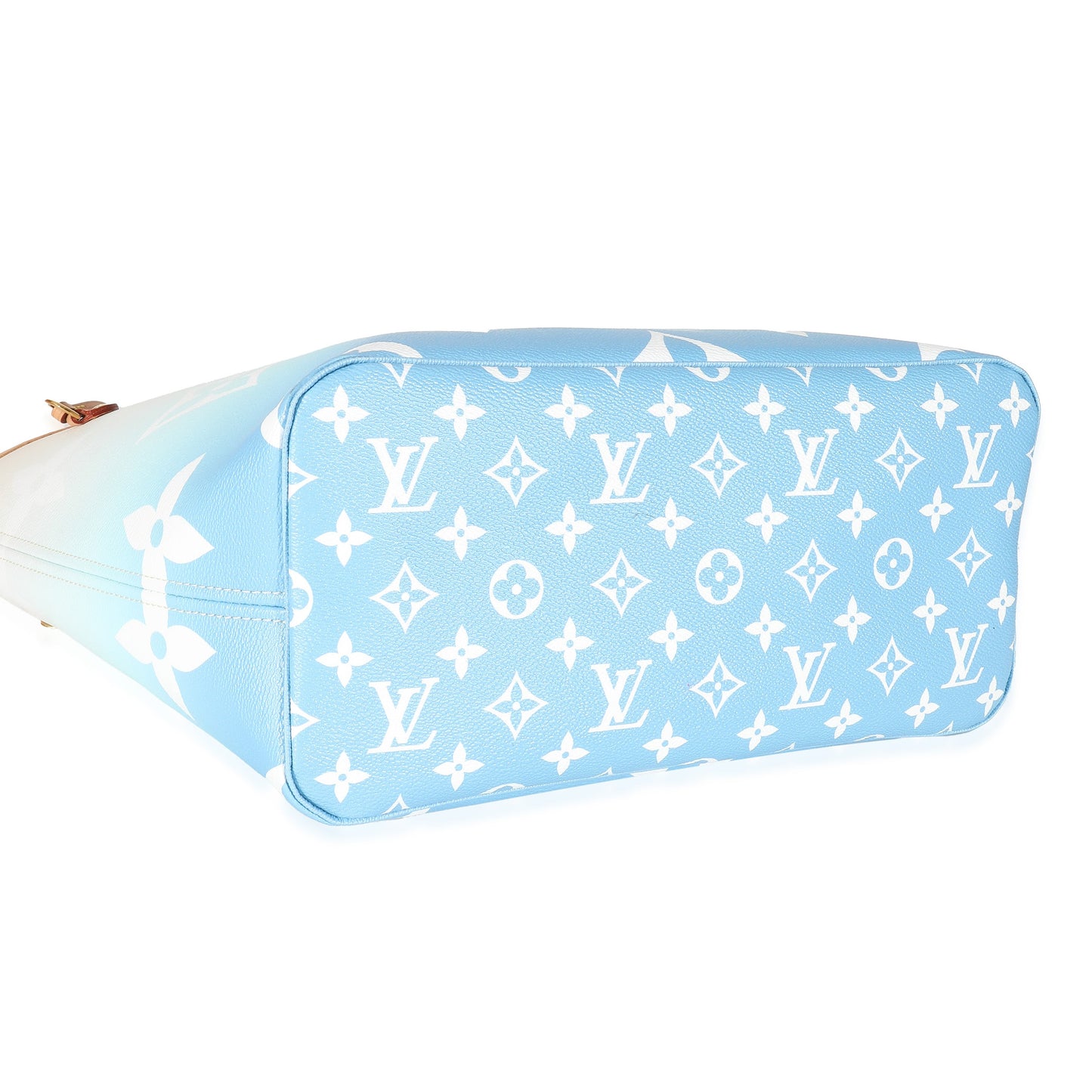 Louis Vuitton Louis Vuitton Blue Giant Monogram Canvas By The Pool Neverfull MM