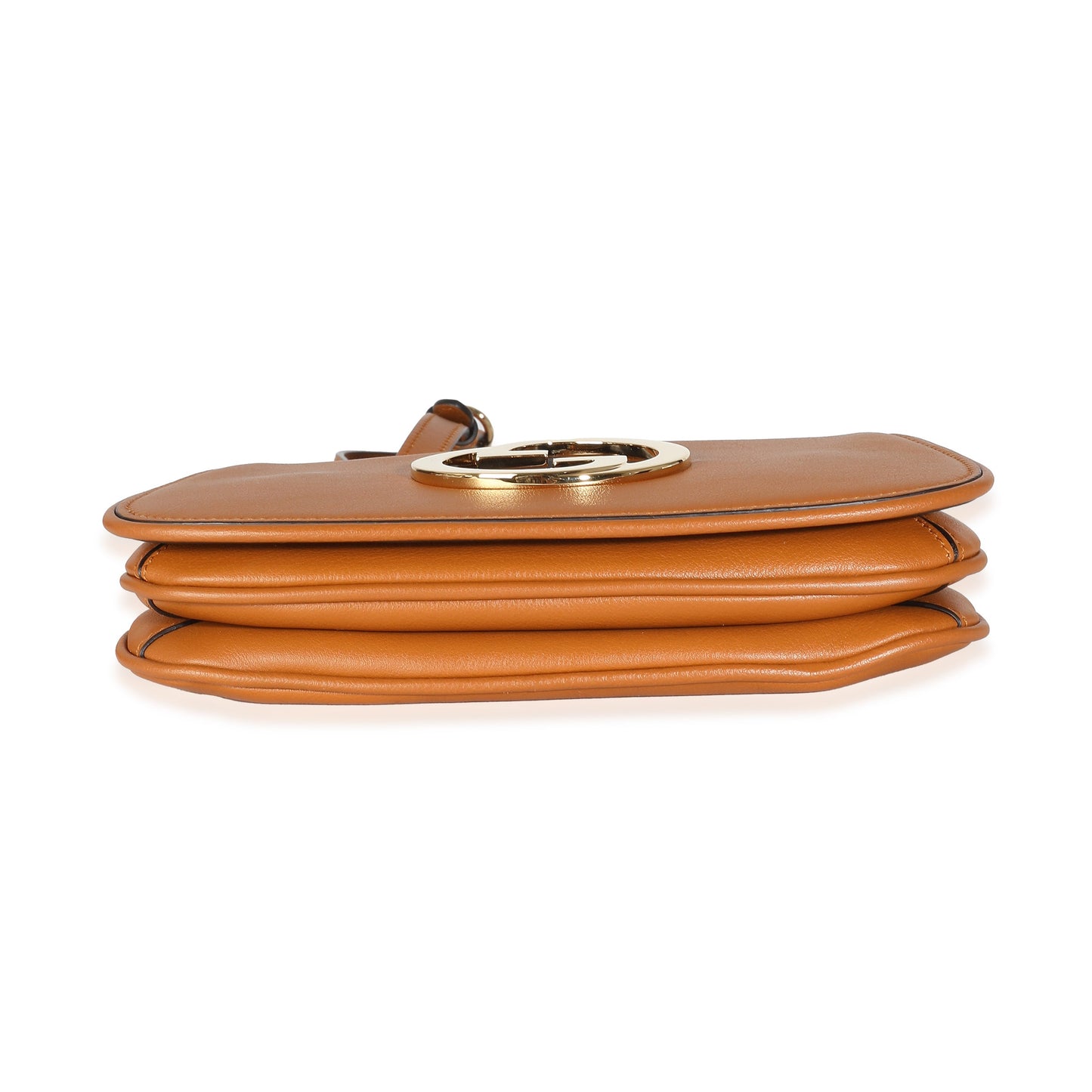 Luxury Gucci Trending 2025 Brown Calfskin Web Mini Blondie Bag