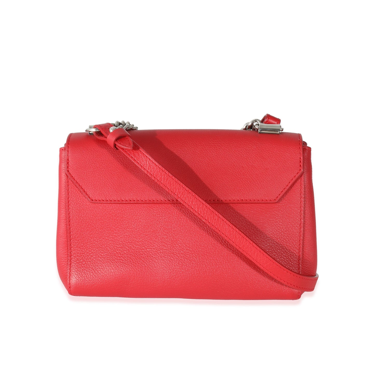 Louis Vuitton Louis Vuitton Rubis Pebbled Leather Lockme II BB