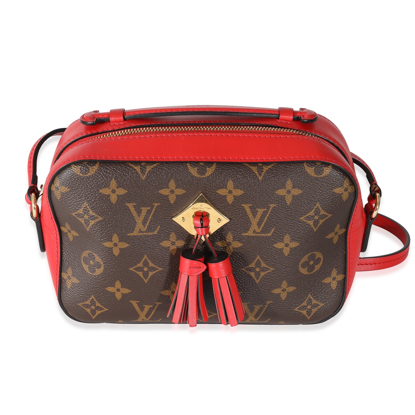 Louis Vuitton Louis Vuitton Coquelicot Monogram Canvas Saintonge