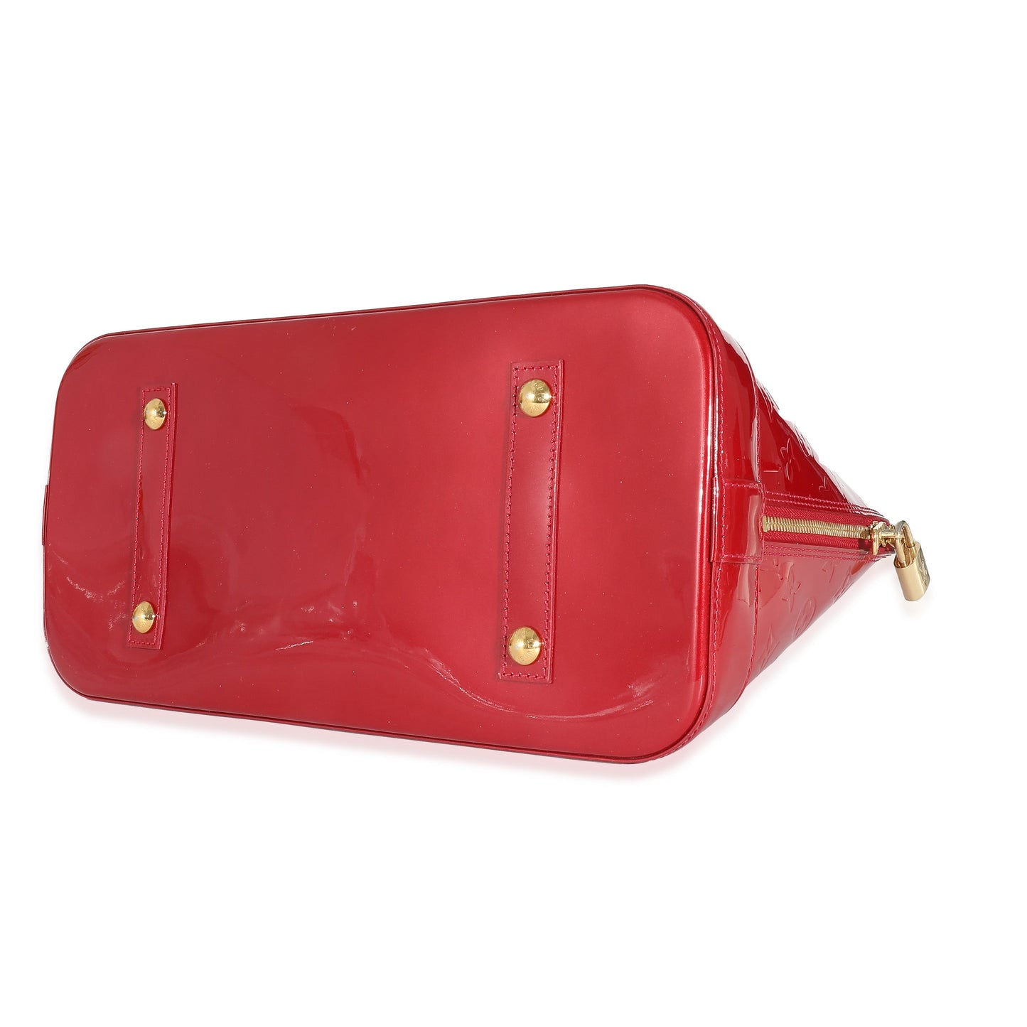 Louis Vuitton Louis Vuitton Pomme dAmour Monogram Vernis Alma GM