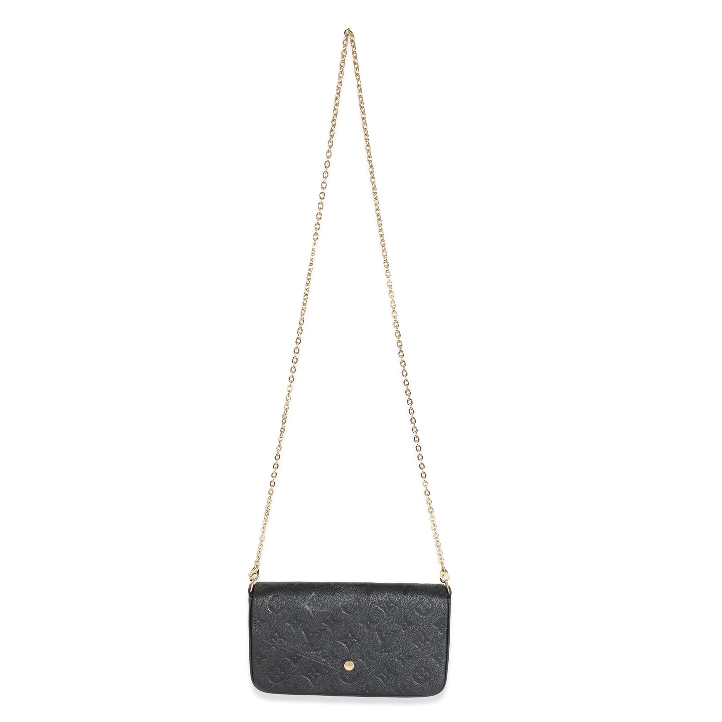 Louis Vuitton Louis Vuitton Black Monogram Empreinte Félicie Pochette