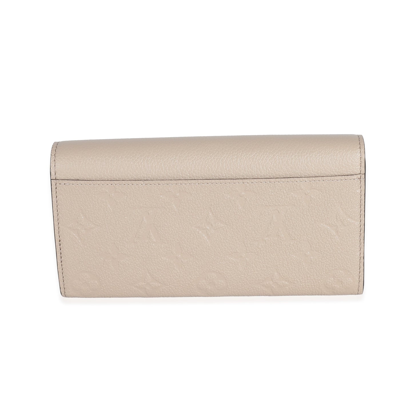 Louis Vuitton Louis Vuitton Tourterelle Monogram Empreinte Sarah Wallet