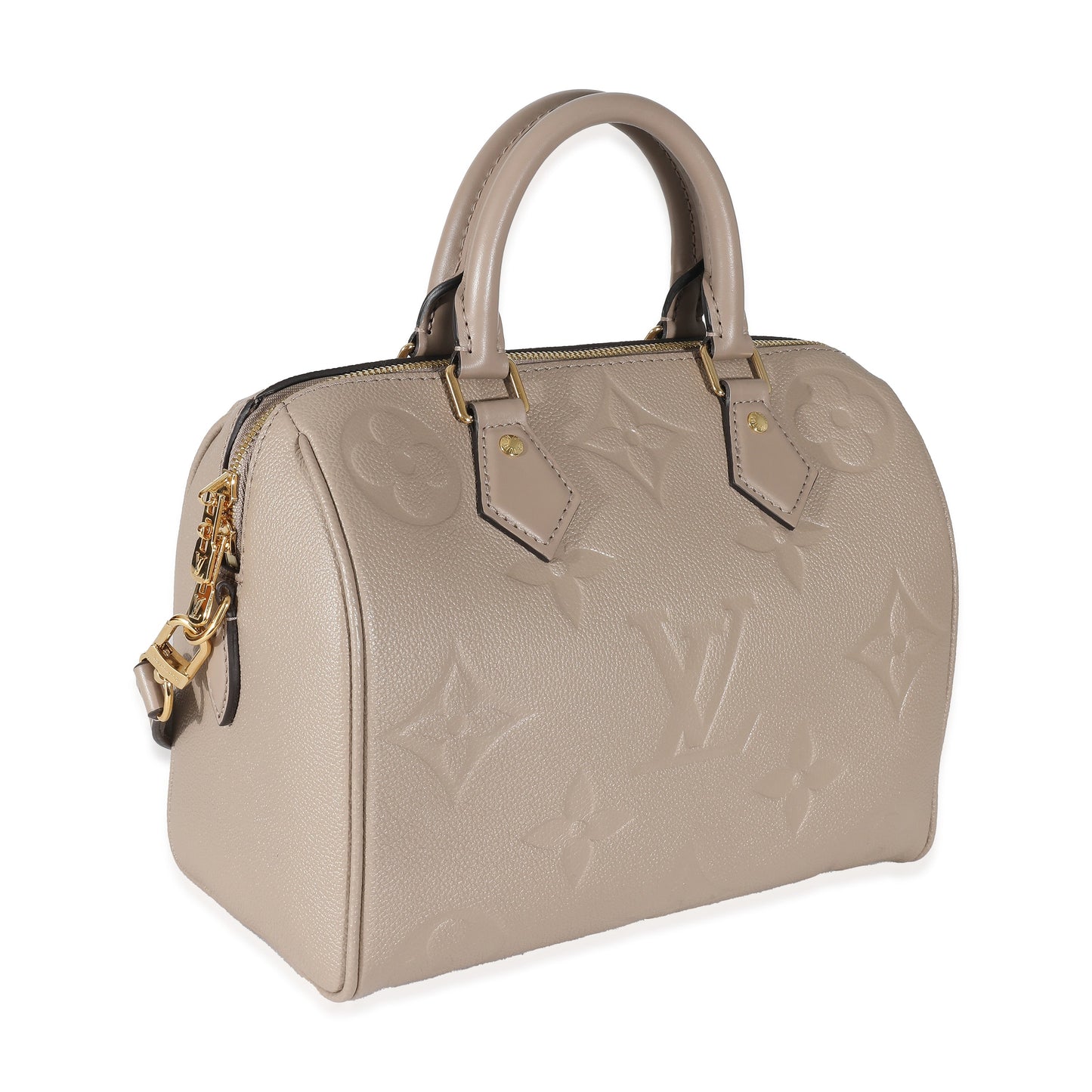 Louis Vuitton Louis Vuitton Turtledove Monogram Empreinte Speedy Bandoulière 25