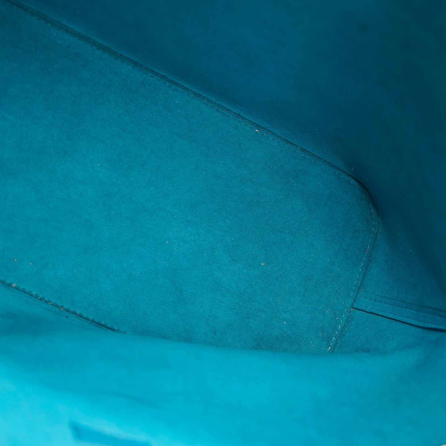 Louis Vuitton Louis Vuitton Cyan Blue Epi Neverfull MM
