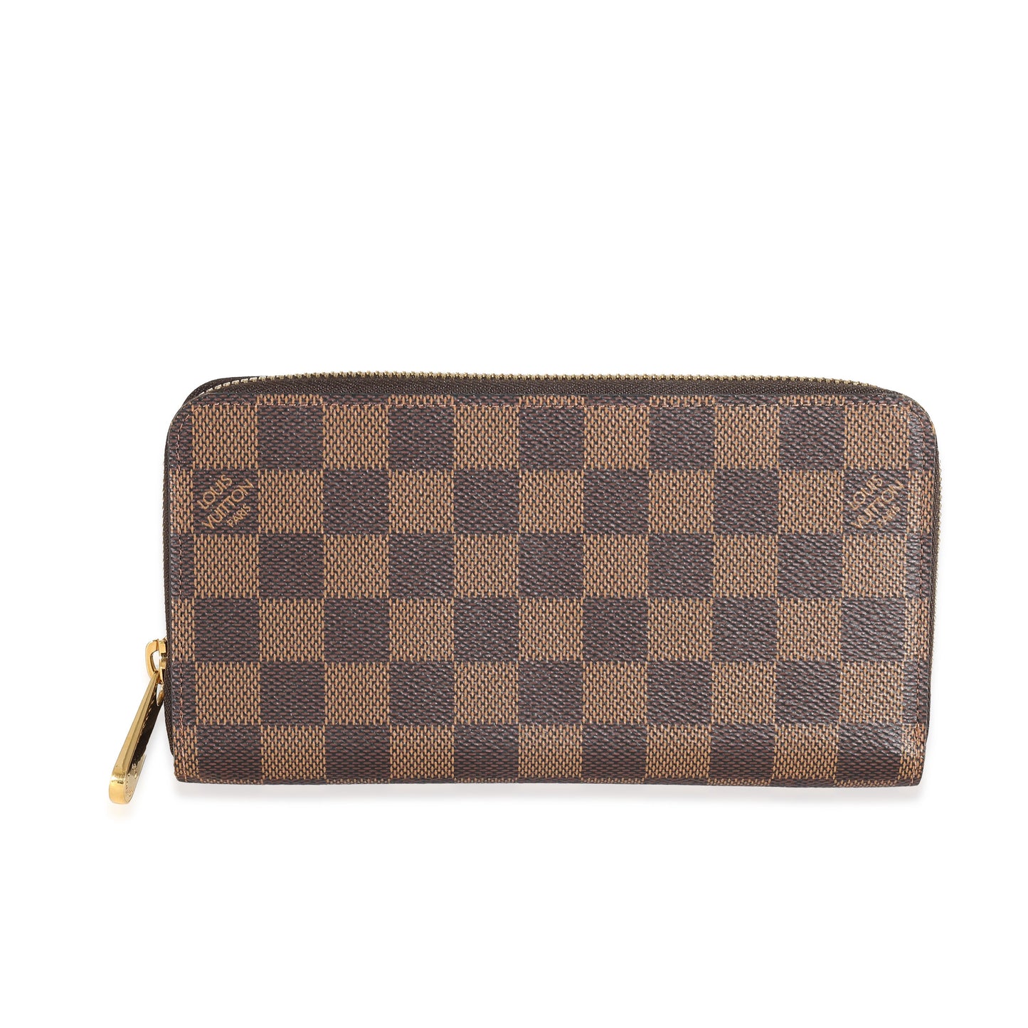Louis Vuitton Louis Vuitton Damier Ebene Canvas Zippy Wallet
