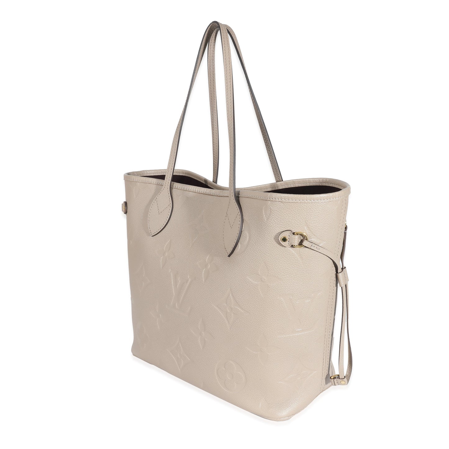 Louis Vuitton Louis Vuitton Turtledove Monogram Empreinte Neverfull MM