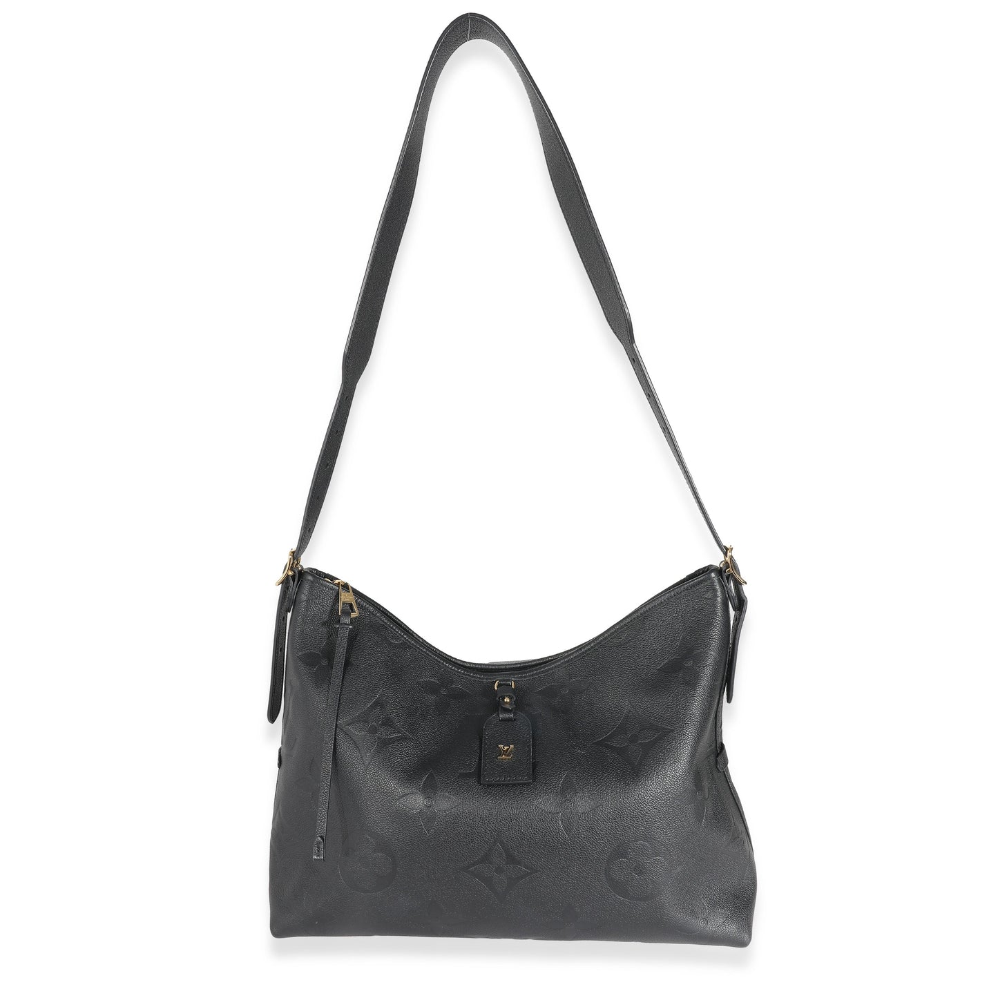 Louis Vuitton Louis Vuitton Black Monogram Empreinte CarryAll MM