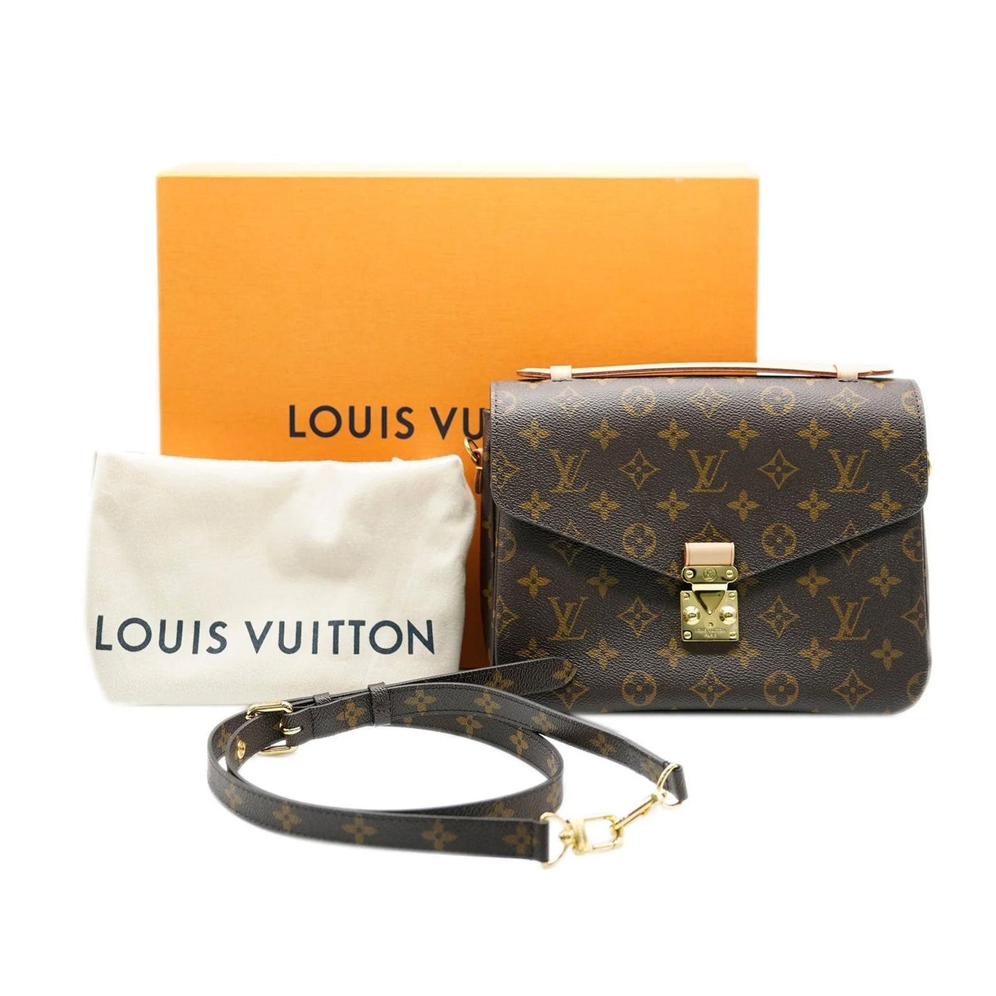 Louis Vuitton Louis Vuitton Monogram Canvas Pochette Metis