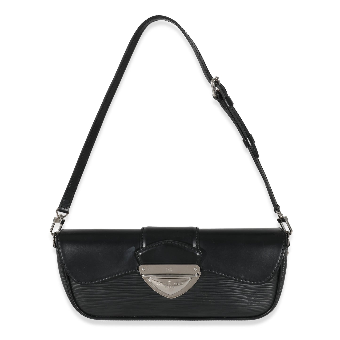 Louis Vuitton Louis Vuitton Black Epi Montaigne Clutch