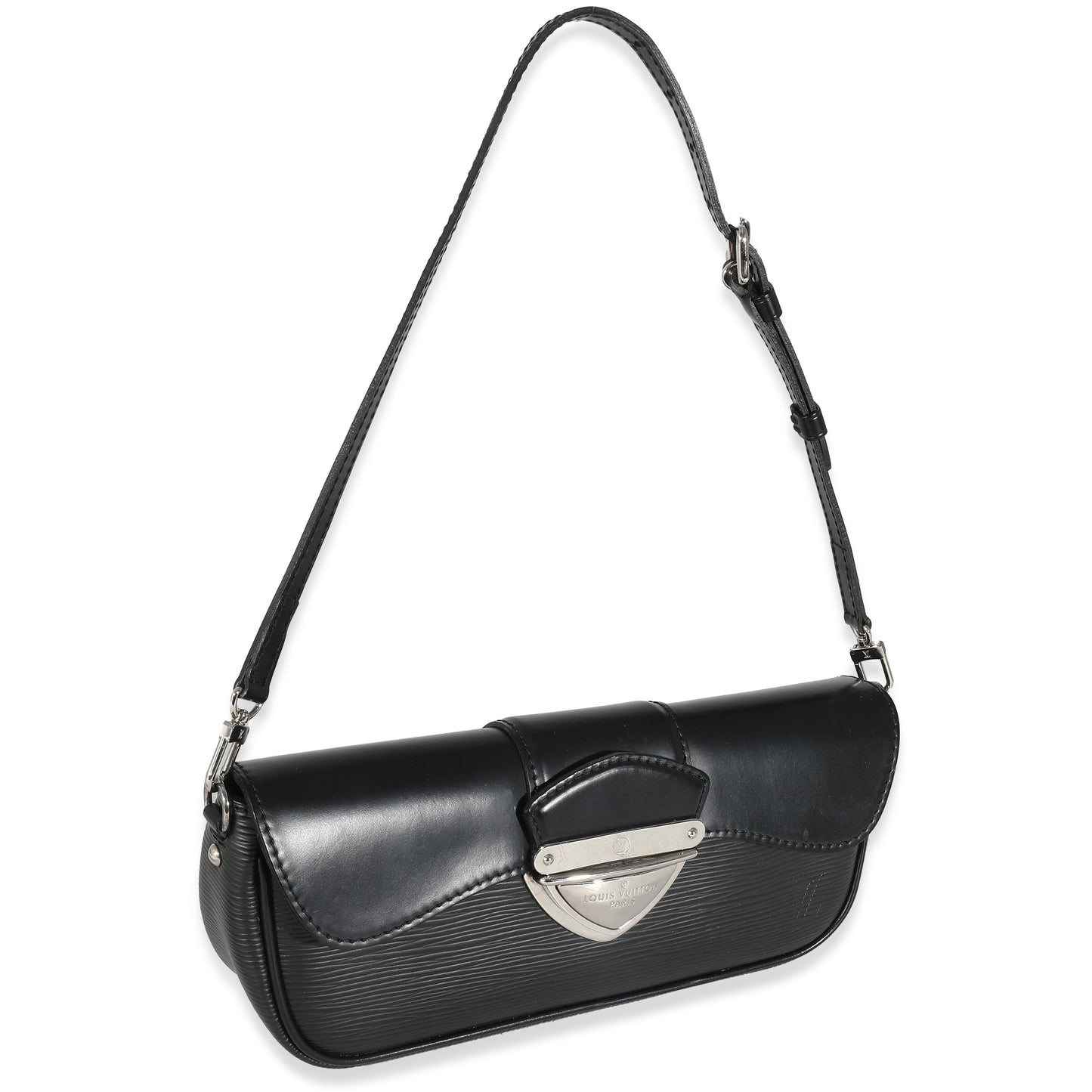 Louis Vuitton Louis Vuitton Black Epi Montaigne Clutch