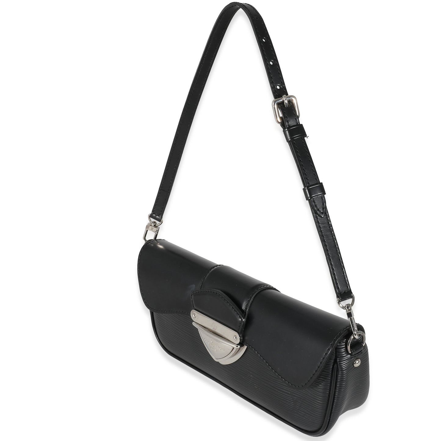 Louis Vuitton Louis Vuitton Black Epi Montaigne Clutch