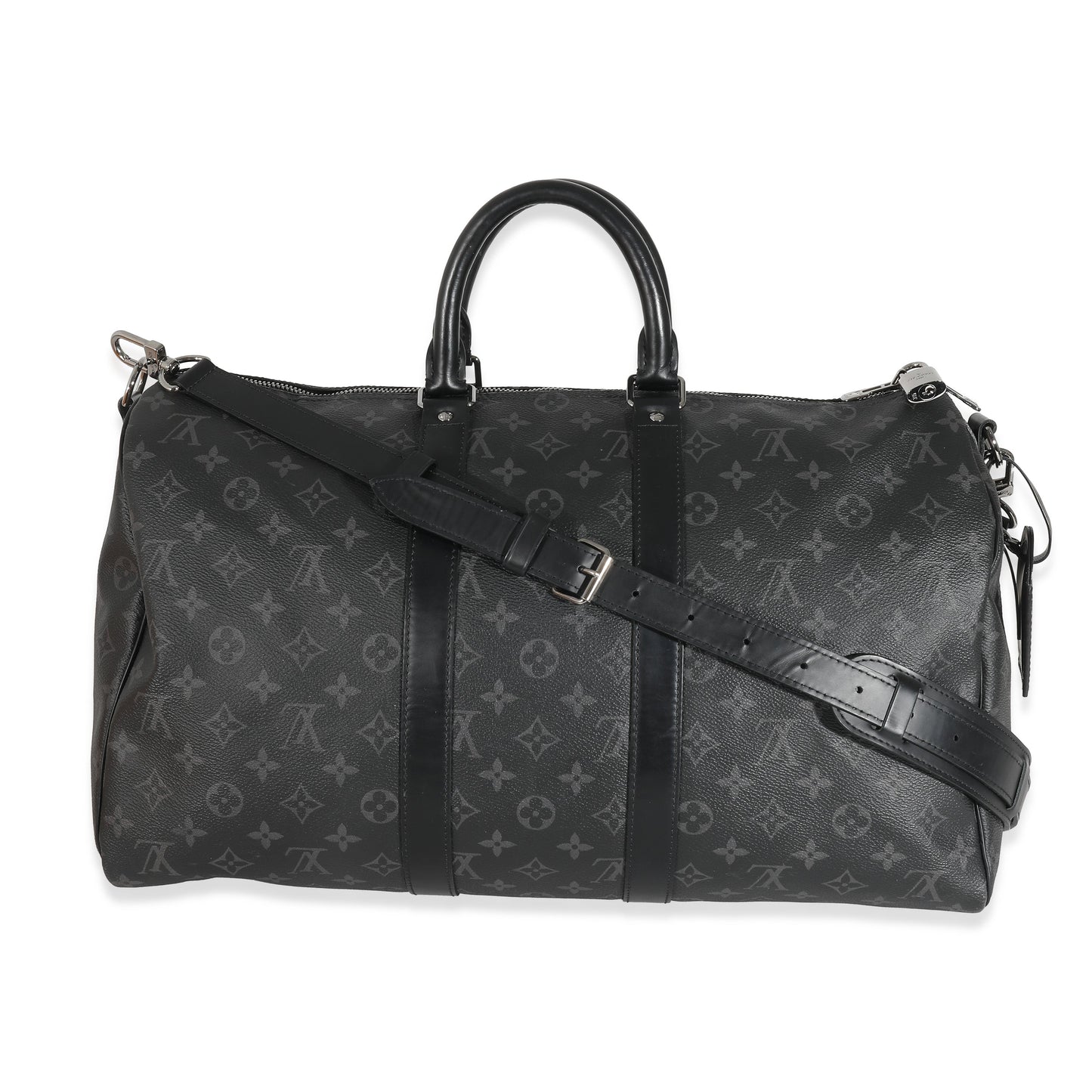 Louis Vuitton Louis Vuitton Monogram Eclipse Canvas Keepall Bandoulière 45