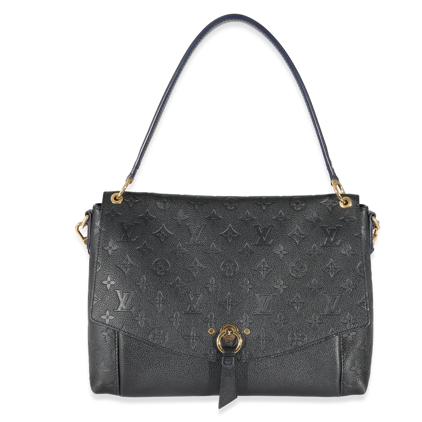 Louis Vuitton Louis Vuitton Black Empreinte Blanche MM