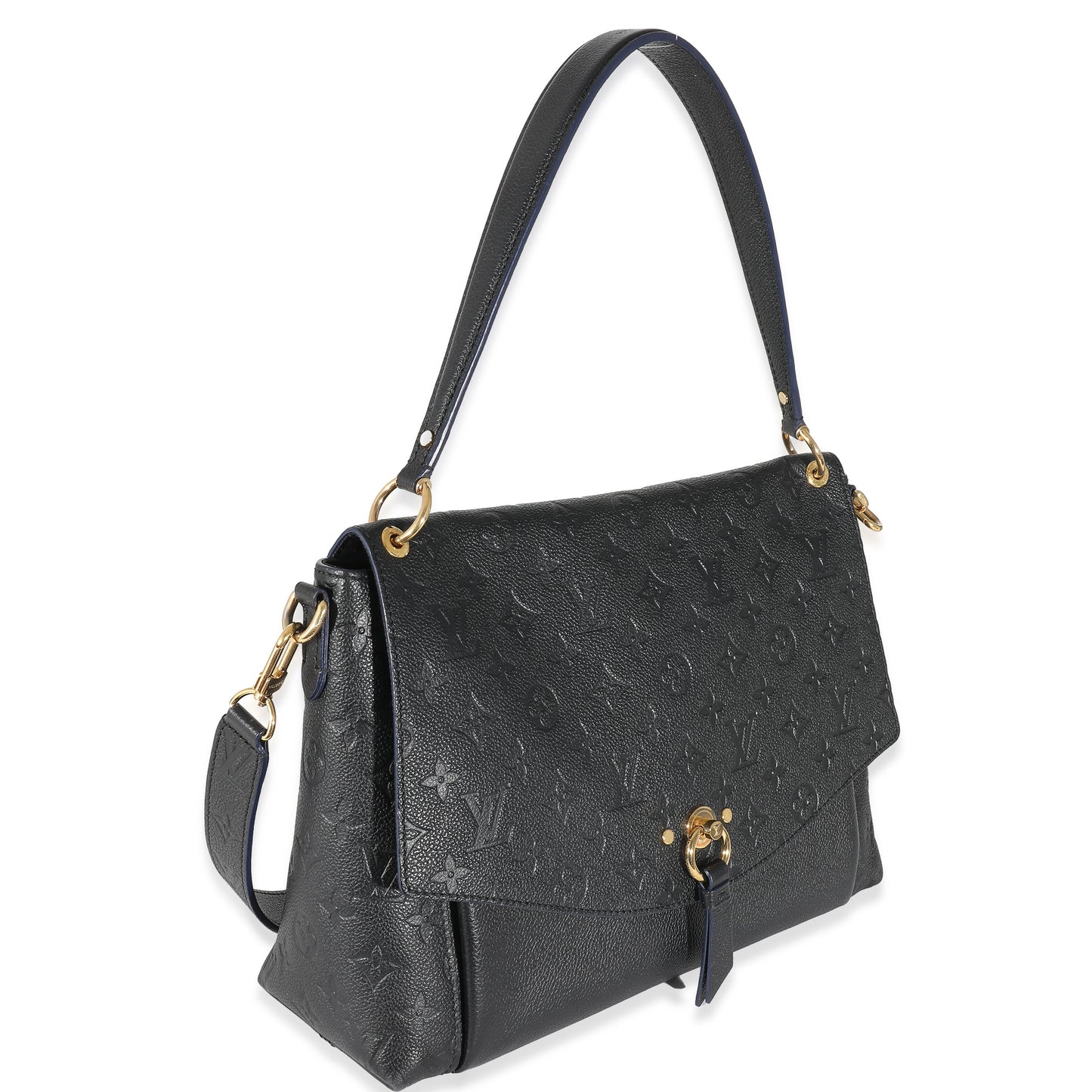 Louis Vuitton Louis Vuitton Black Empreinte Blanche MM