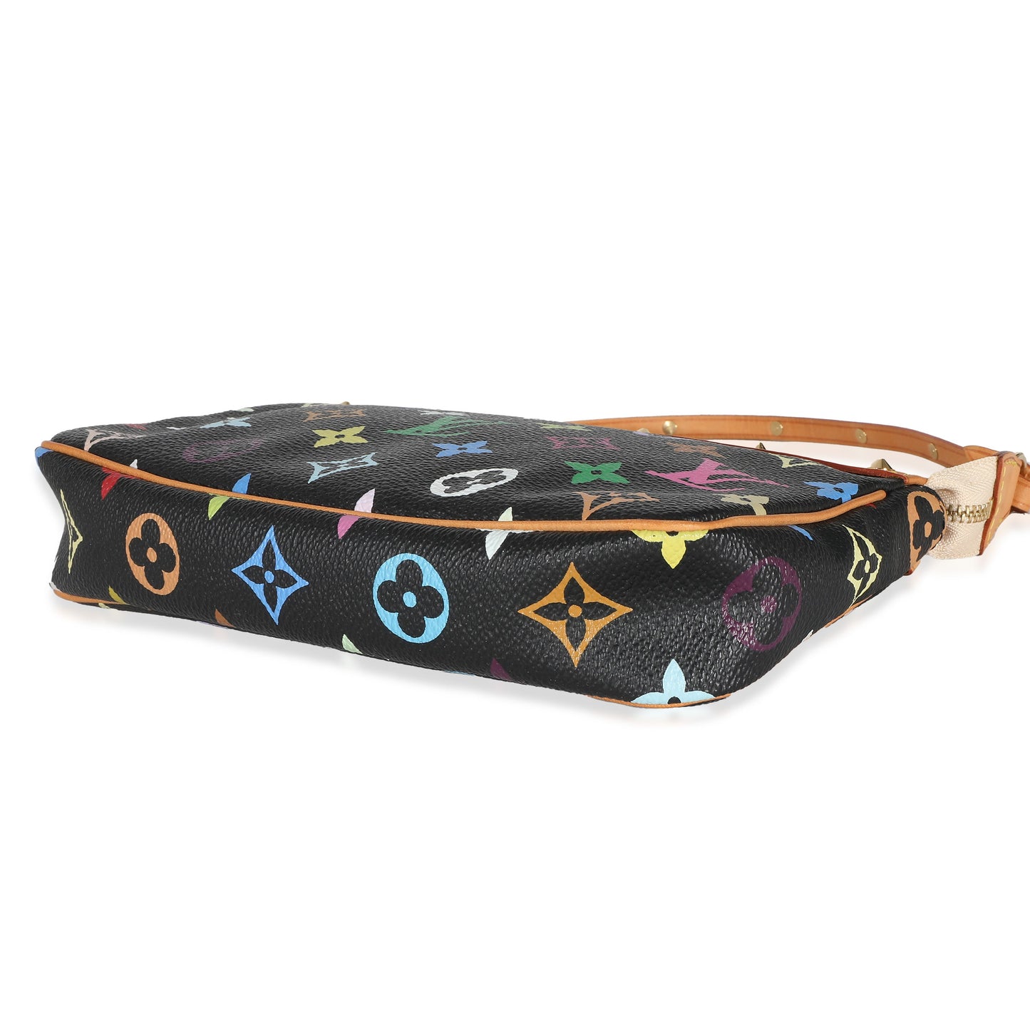 Louis Vuitton Black Monogram Multicolor Canvas Pochette Accessoires