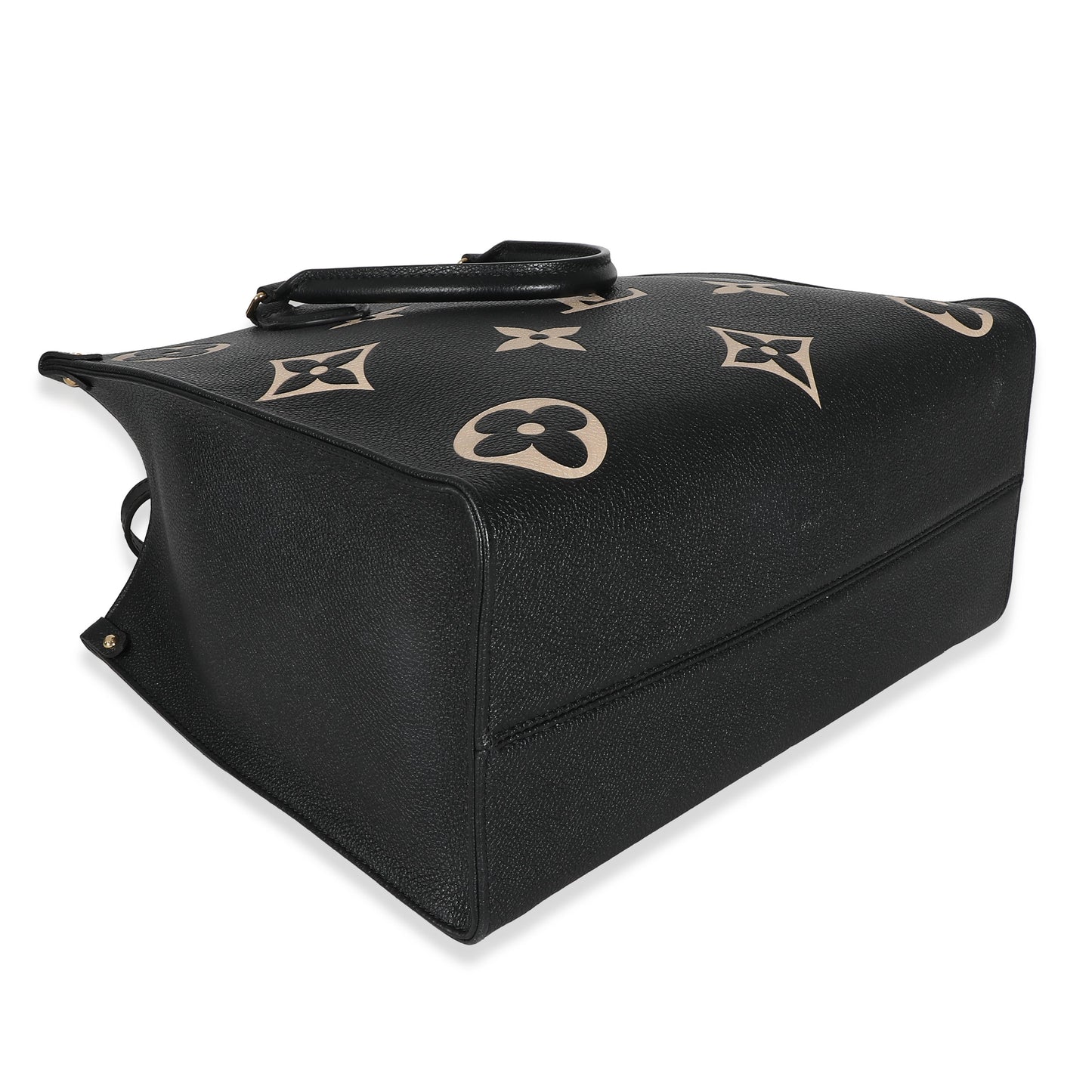 Louis Vuitton Black Beige Empreinte Monogram Giant Onthego MM