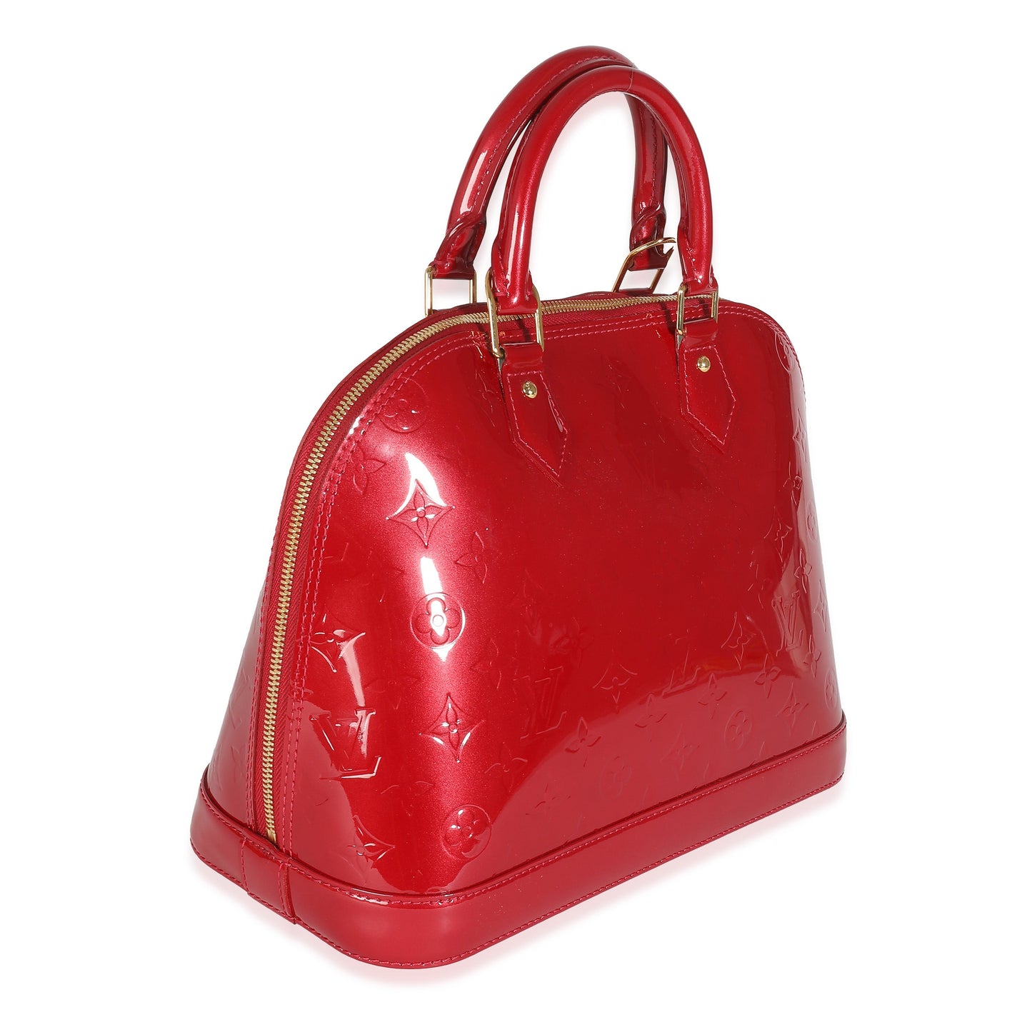 Louis Vuitton Louis Vuitton Cerise Monogram Vernis Alma PM