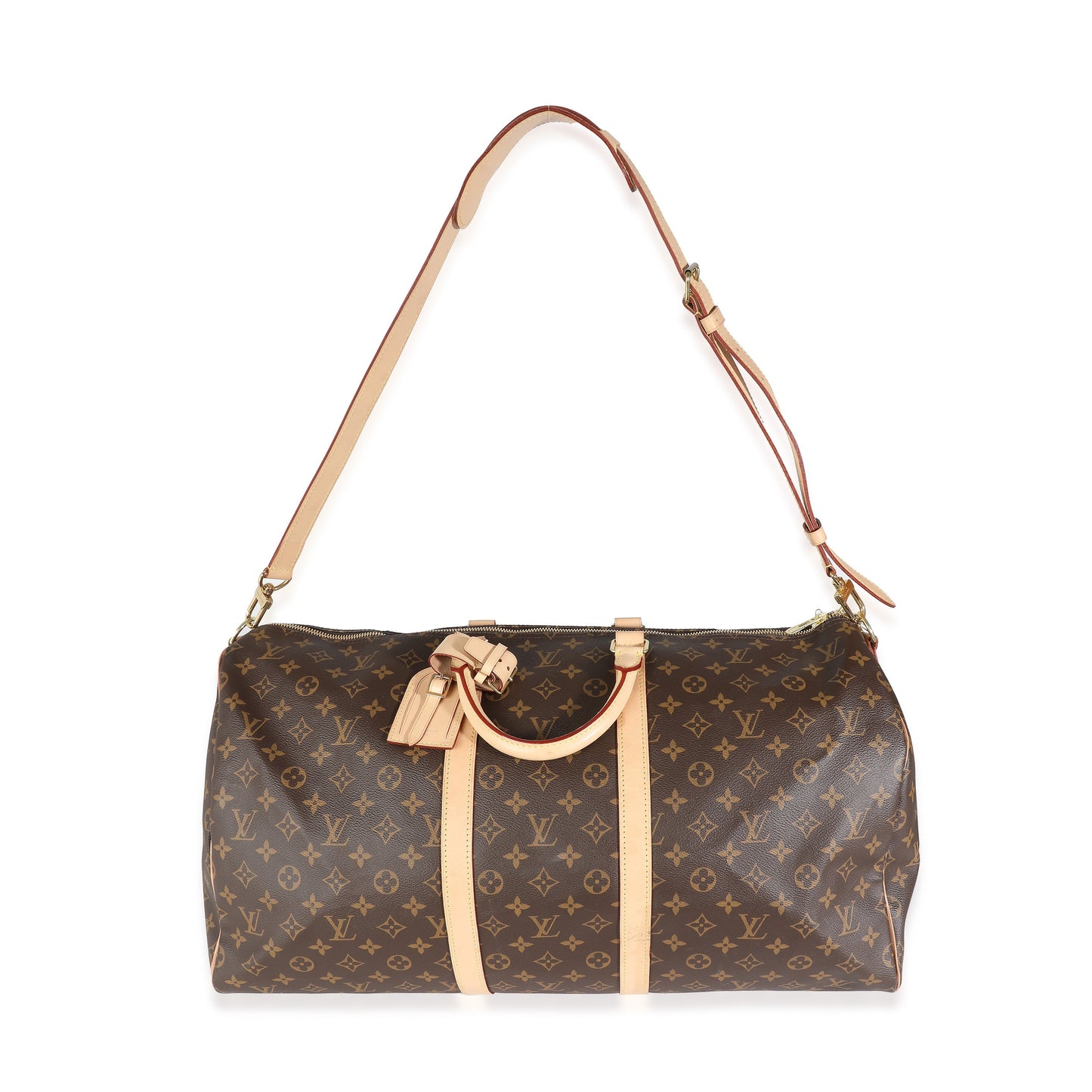 Louis Vuitton Louis Vuitton Monogram Canvas Keepall Bandouliere 55