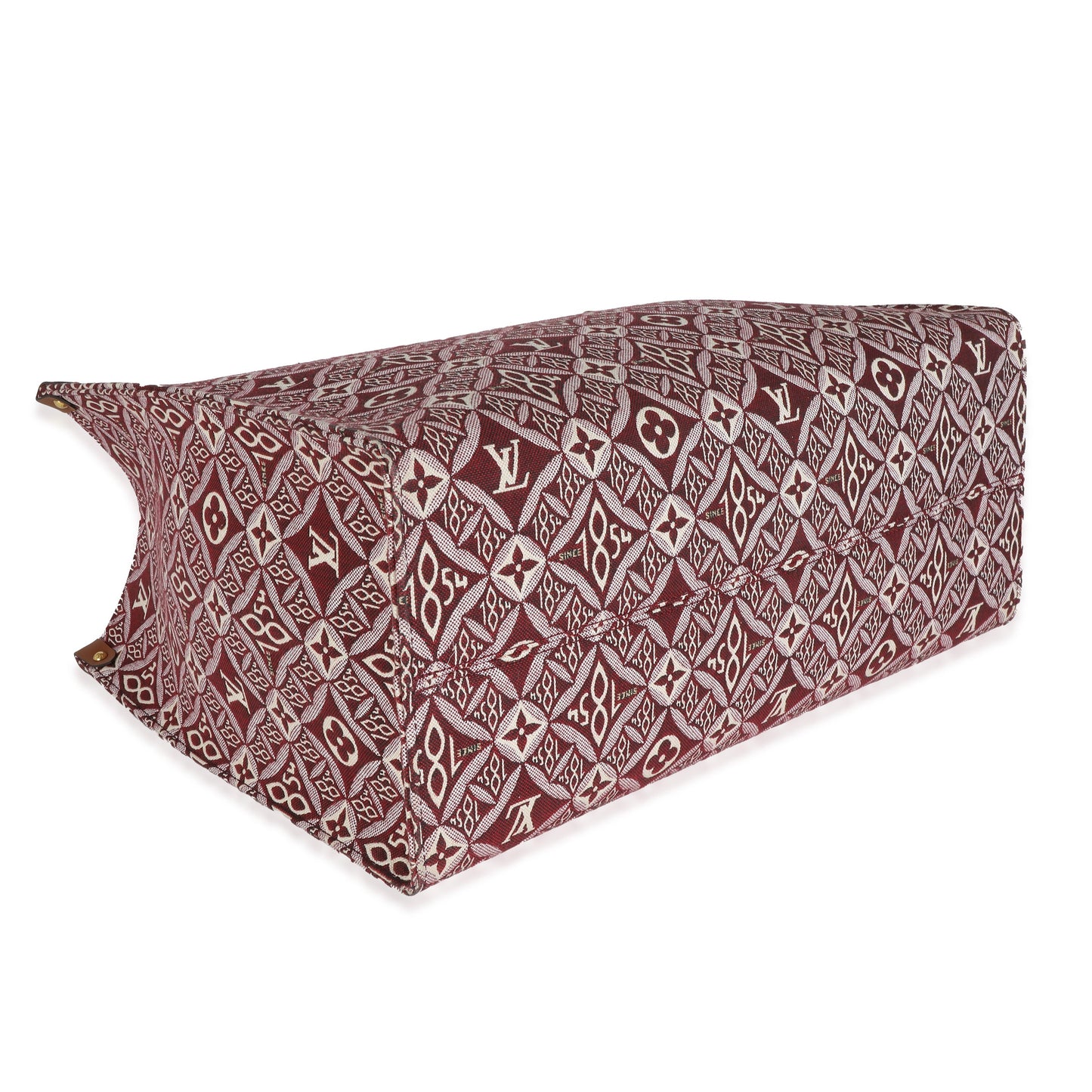 Louis Vuitton Bordeaux Jacquard Since 1854 Onthego GM