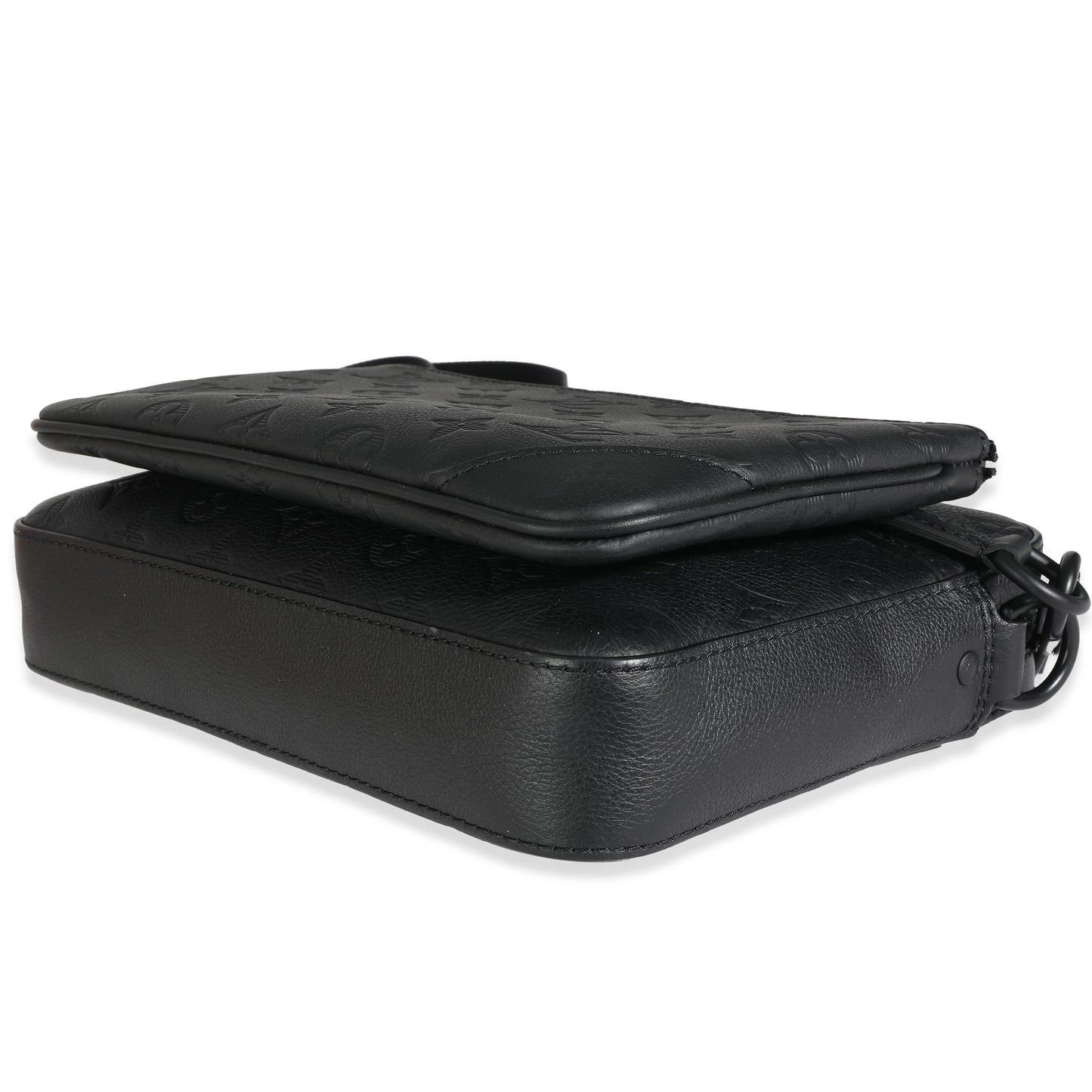 Louis Vuitton Louis Vuitton Black Monogram Shadow Duo Messenger