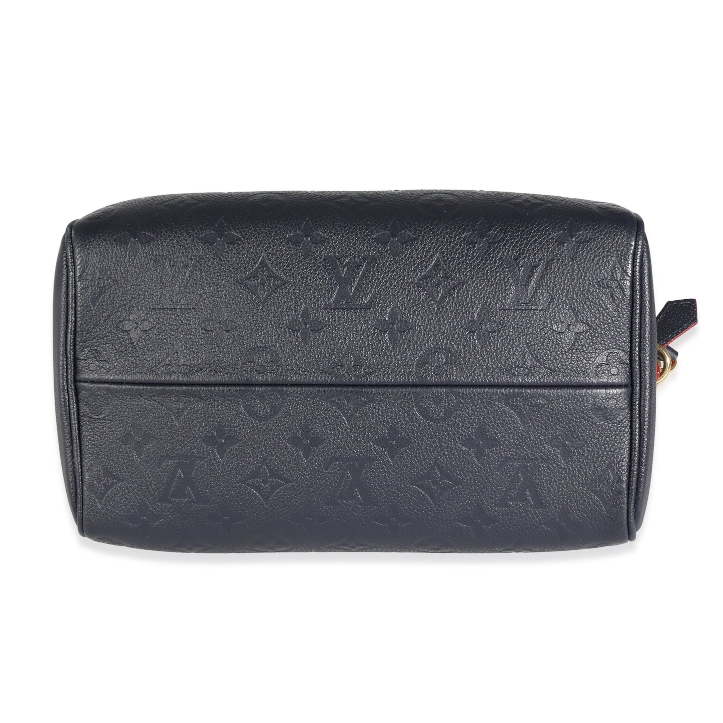 Louis Vuitton Marine Rouge Monogram Empreinte Speedy Bandouliere 25