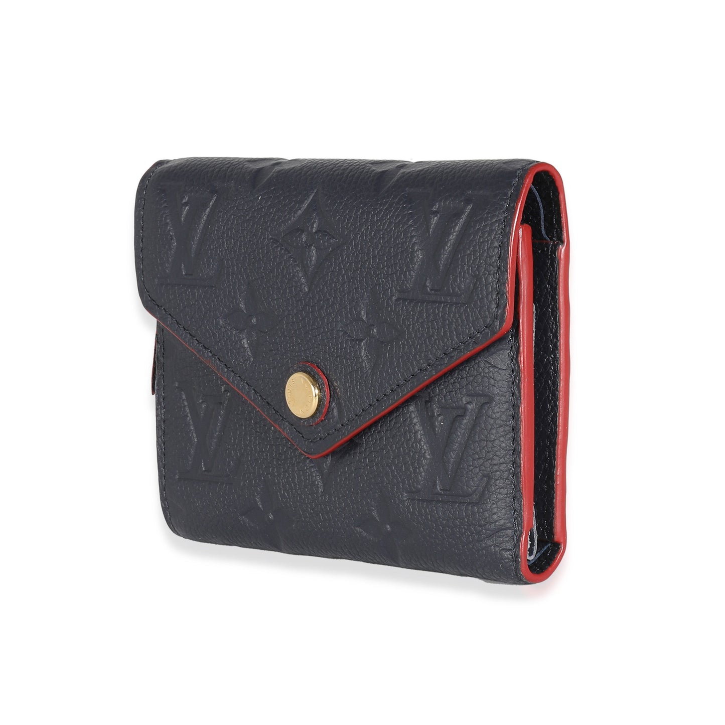 Louis Vuitton Louis Vuitton Marine Rouge Monogram Empreinte Victorine Wallet