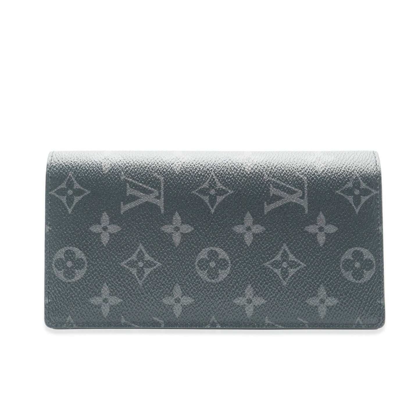 Louis Vuitton Monogram Eclipse Canvas Brazza Wallet