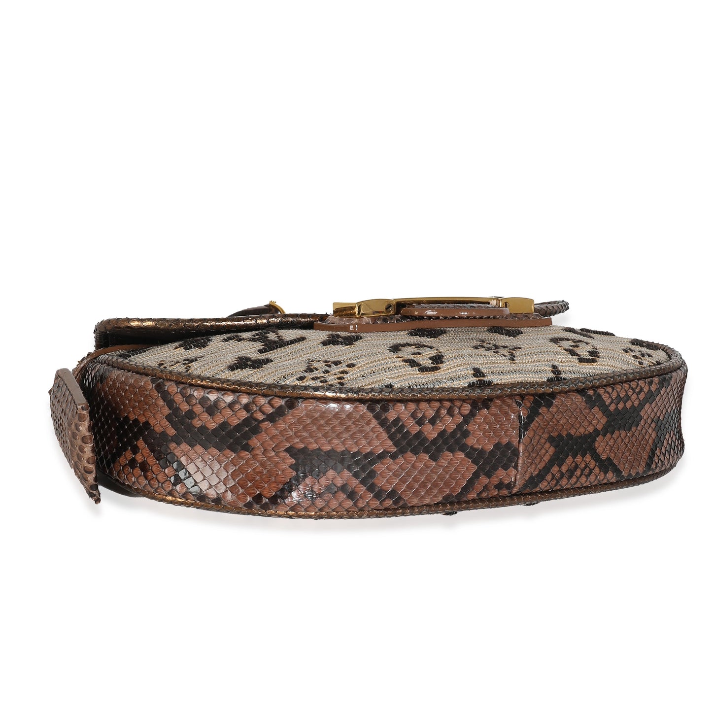 Louis Vuitton Bronze Python Marron Monogram Empire Levant