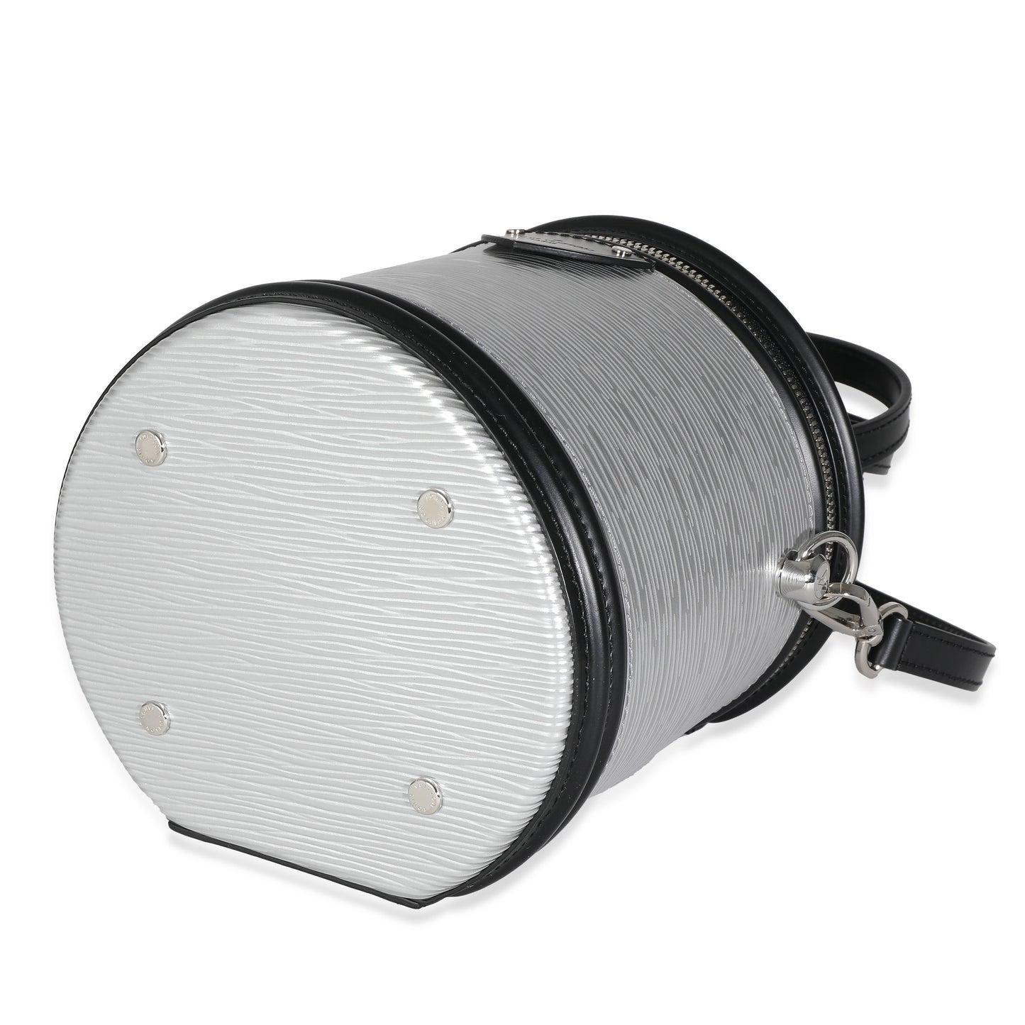 Louis Vuitton Silver Argent Epi Cannes