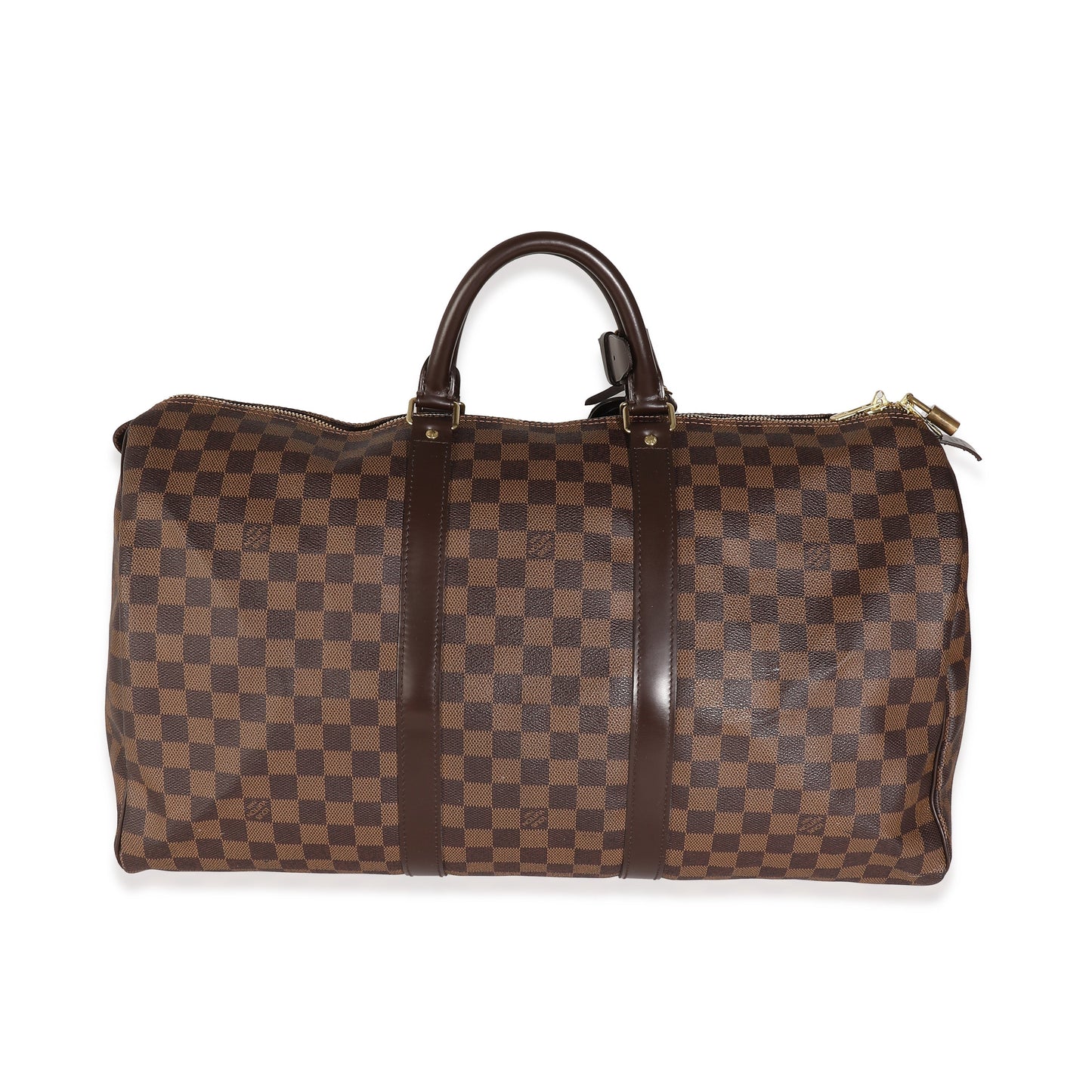 Louis Vuitton Louis Vuitton Damier Ebene Canvas Keepall 50