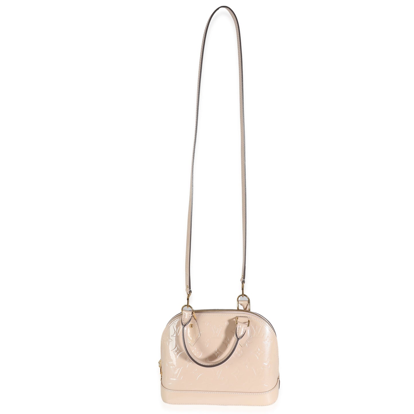 Louis Vuitton Rose Florentine Monogram Vernis Alma BB