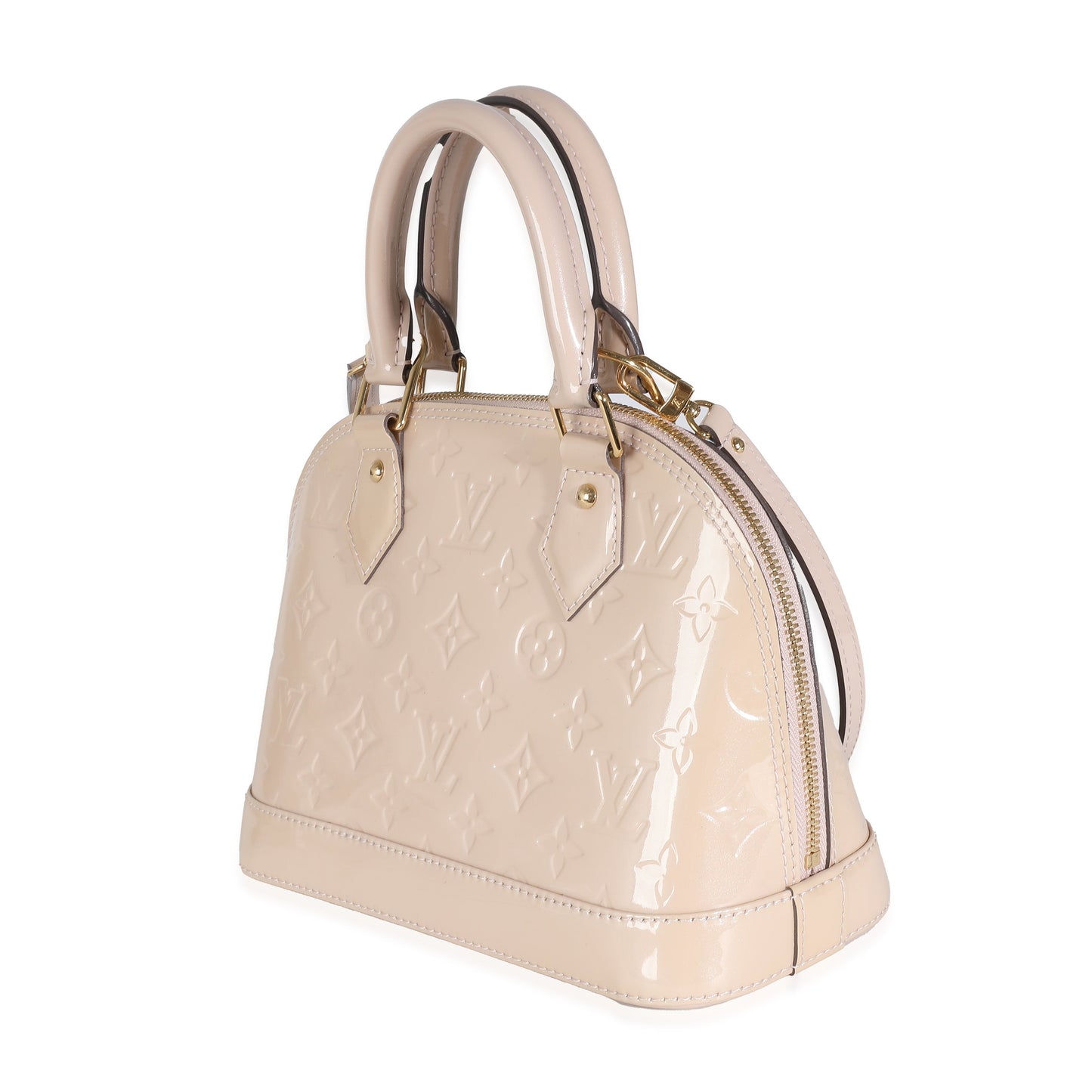 Louis Vuitton Rose Florentine Monogram Vernis Alma BB