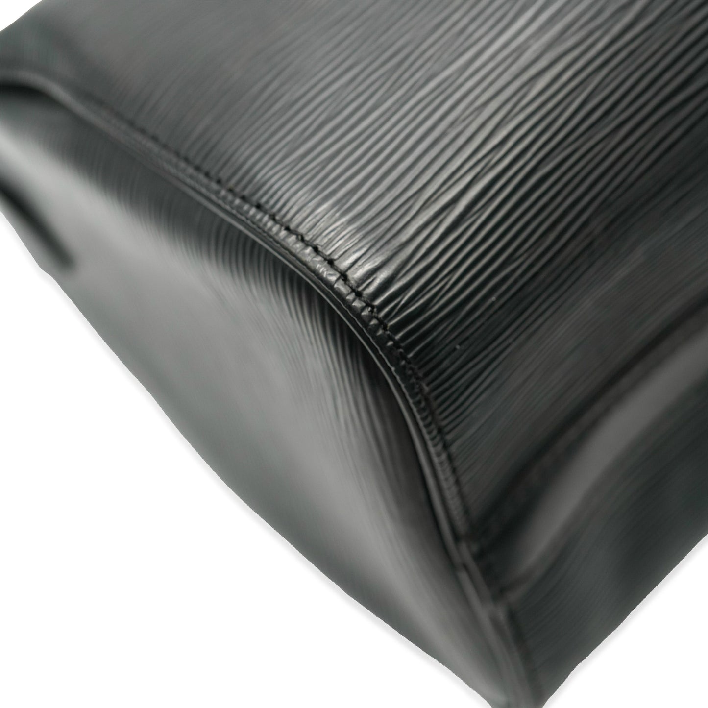 Louis Vuitton Black Epi Speedy 25