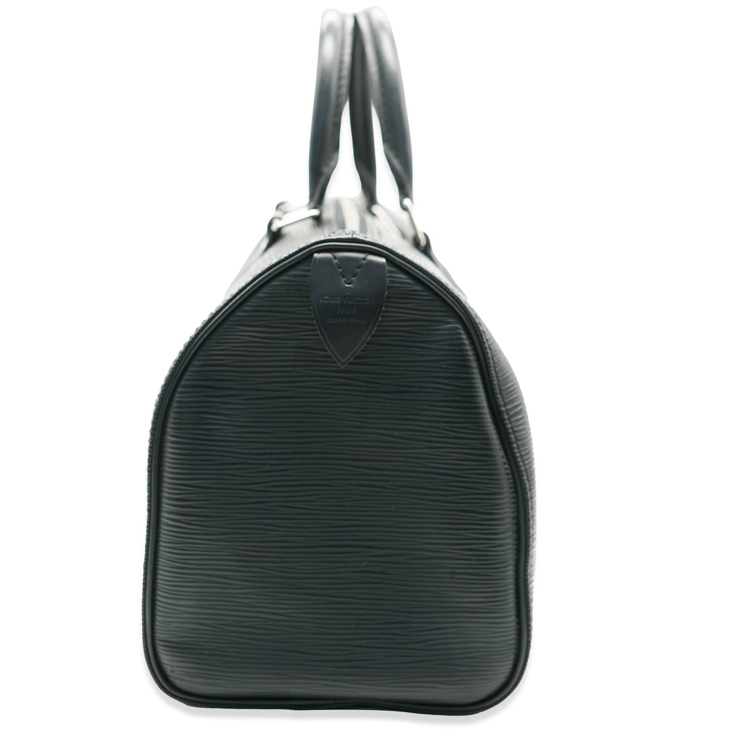 Louis Vuitton Black Epi Speedy 25