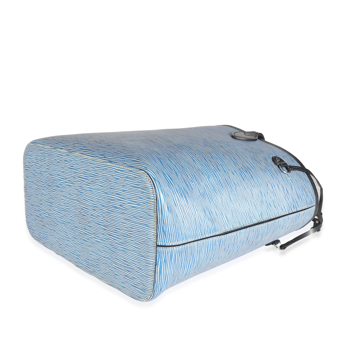 Louis Vuitton Louis Vuitton Blue Denim Epi Neverfull MM