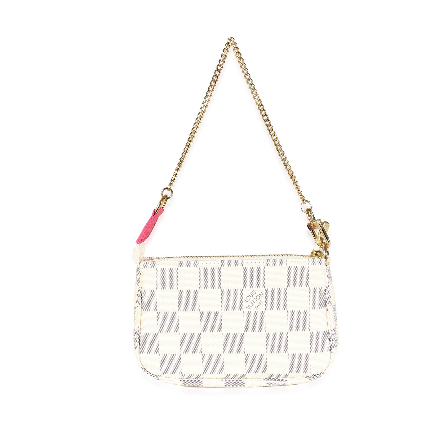 Louis Vuitton Vivienne Christmas Damier Azur Canvas Mini Pochette Accessoires