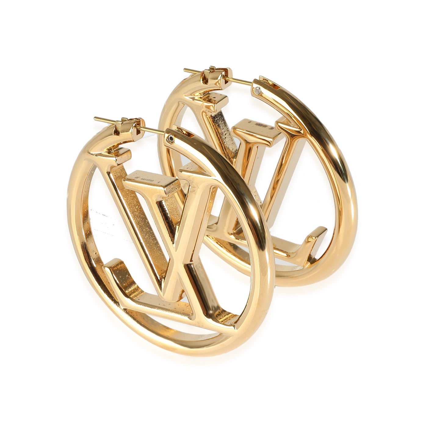 Louis Vuitton Louis Vuitton Louise Gold Hoop Earrings