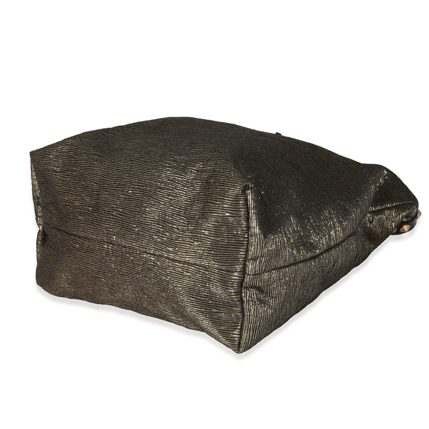 Louis Vuitton Metallic Gold Jacquard Double Jeu Tote