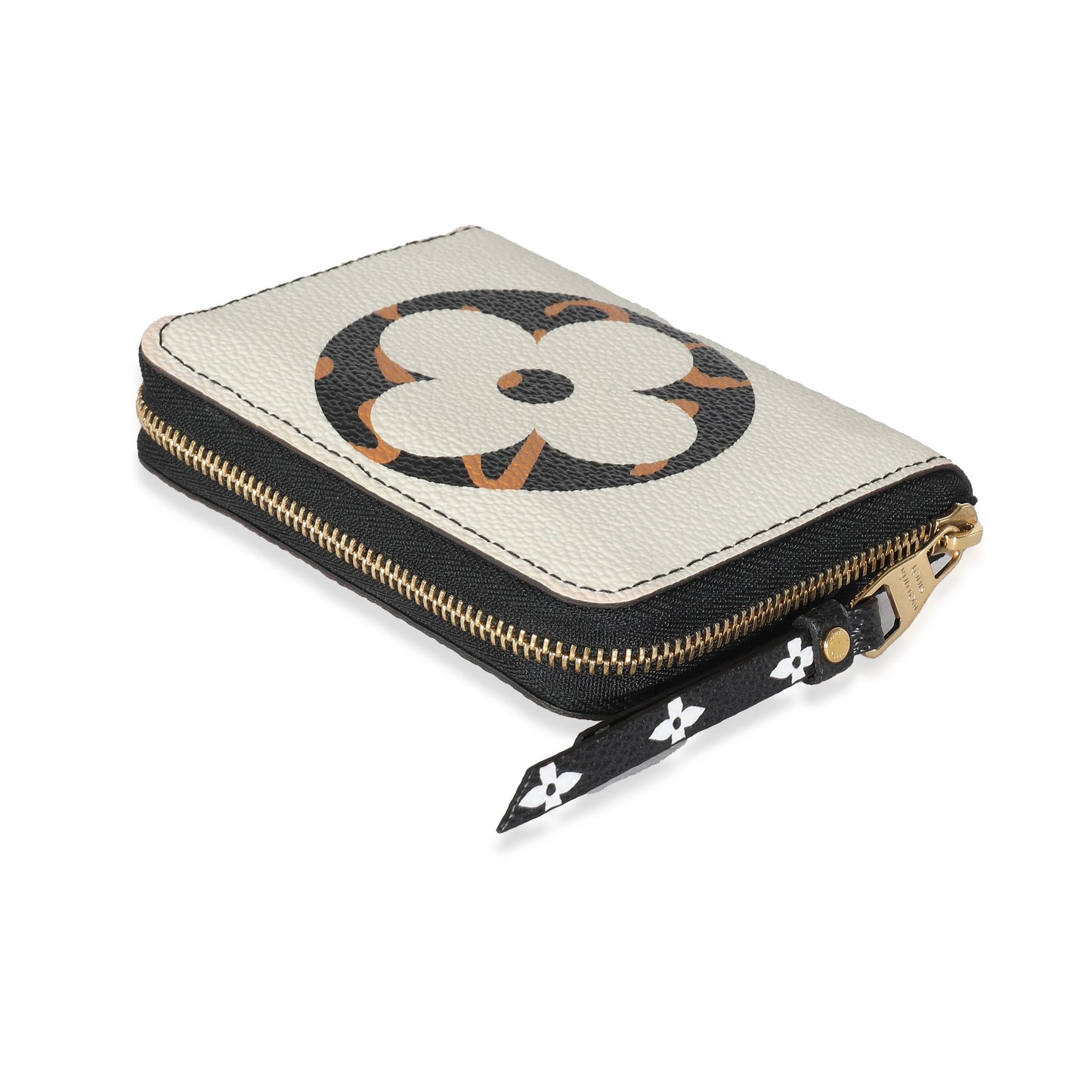 Louis Vuitton Louis Vuitton Ivory Giant Monogram Canvas Jungle Zippy Coin Purse