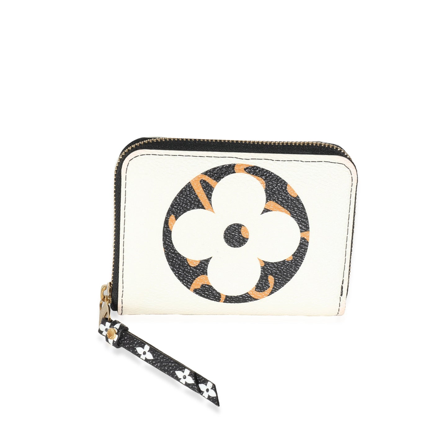 Louis Vuitton Louis Vuitton Ivory Giant Monogram Canvas Jungle Zippy Coin Purse