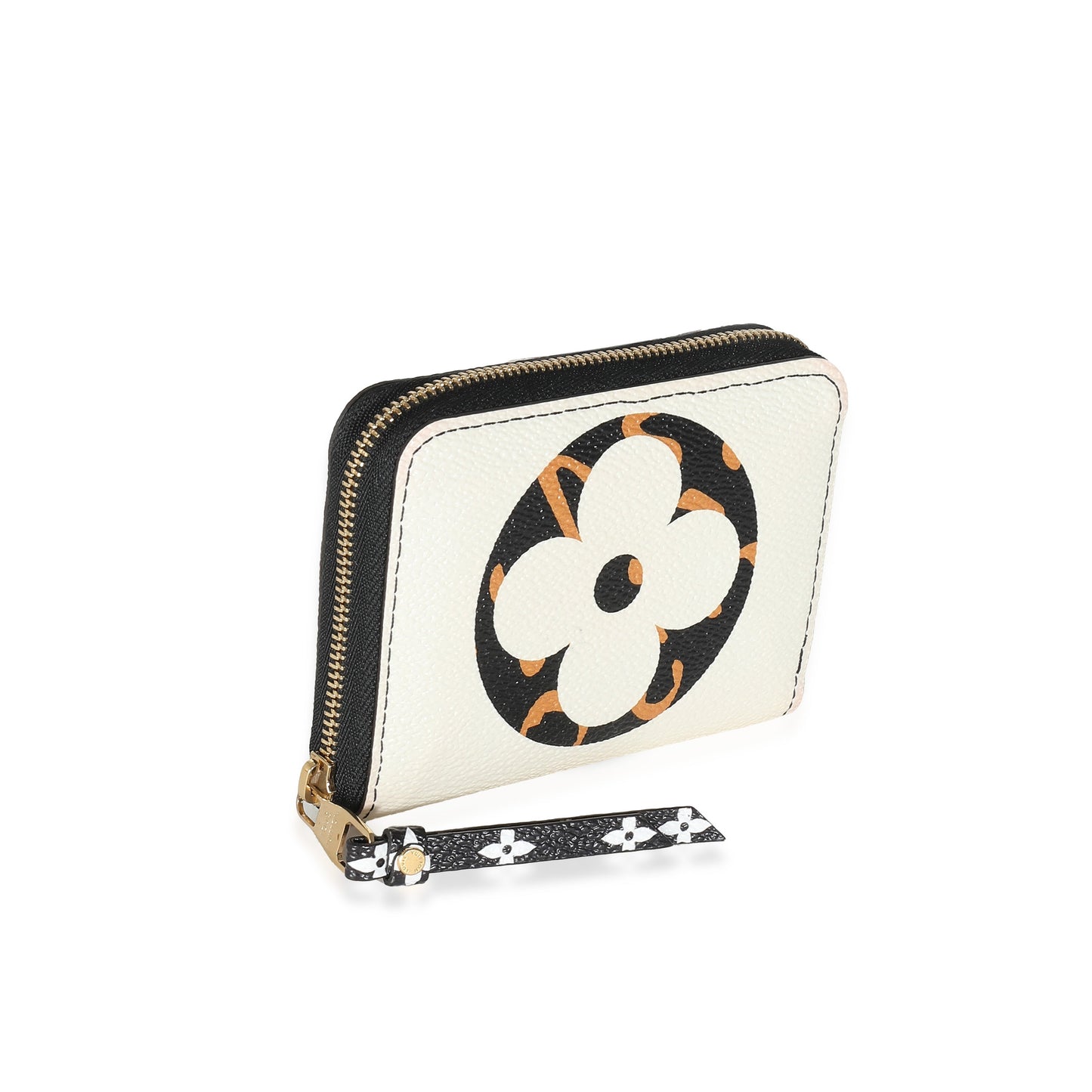 Louis Vuitton Louis Vuitton Ivory Giant Monogram Canvas Jungle Zippy Coin Purse