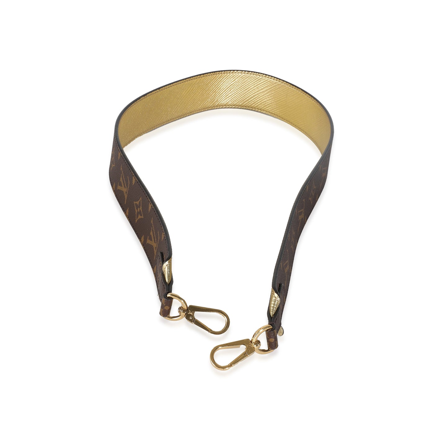 Louis Vuitton Louis Vuitton Gold Epi Monogram Canvas Bandouliere Strap