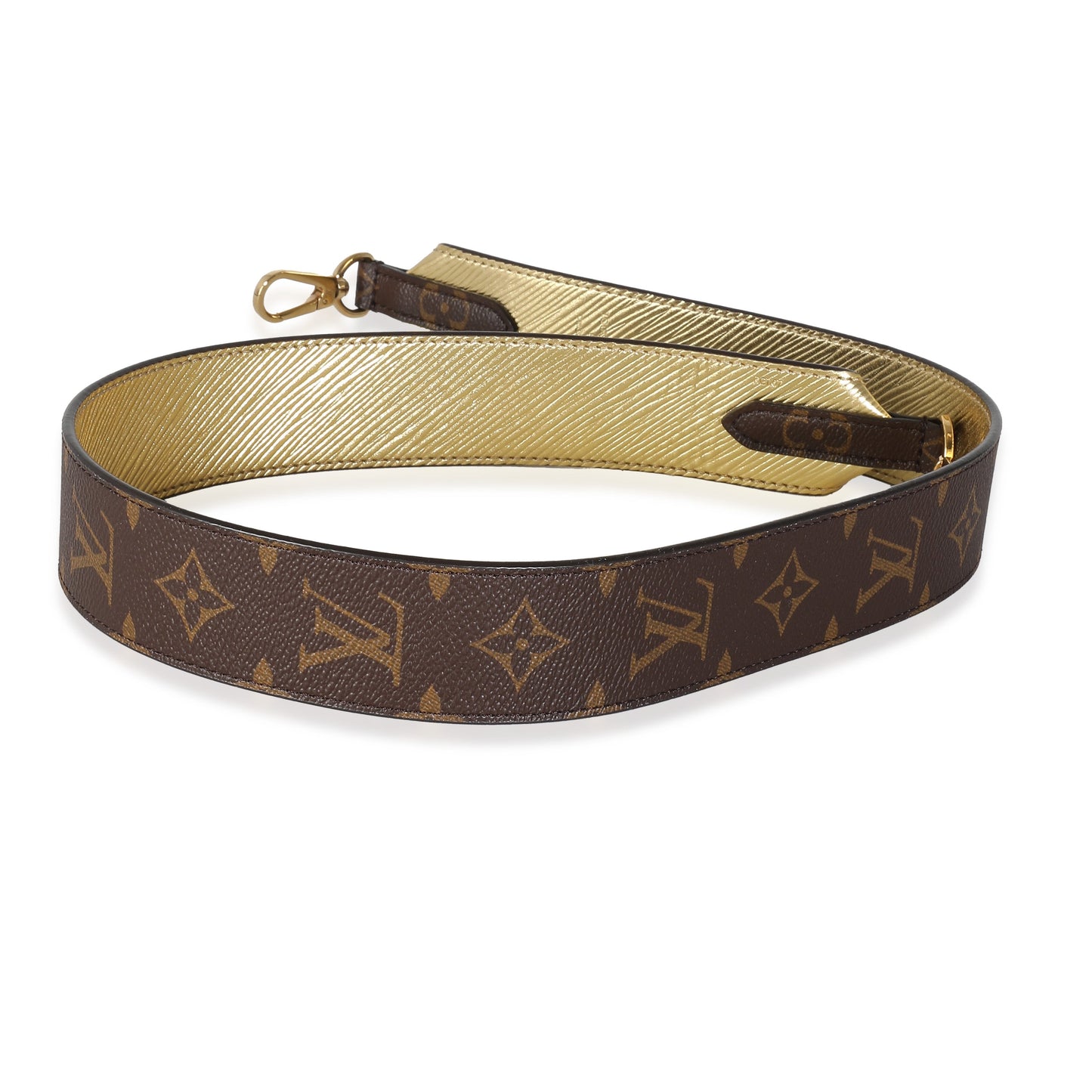 Louis Vuitton Louis Vuitton Gold Epi Monogram Canvas Bandouliere Strap